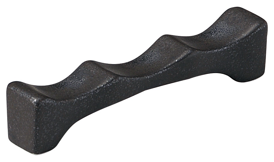 山万 クリスタルマットブラック　三連カトラリーレスト 1個（ご注文単位1個）【直送品】