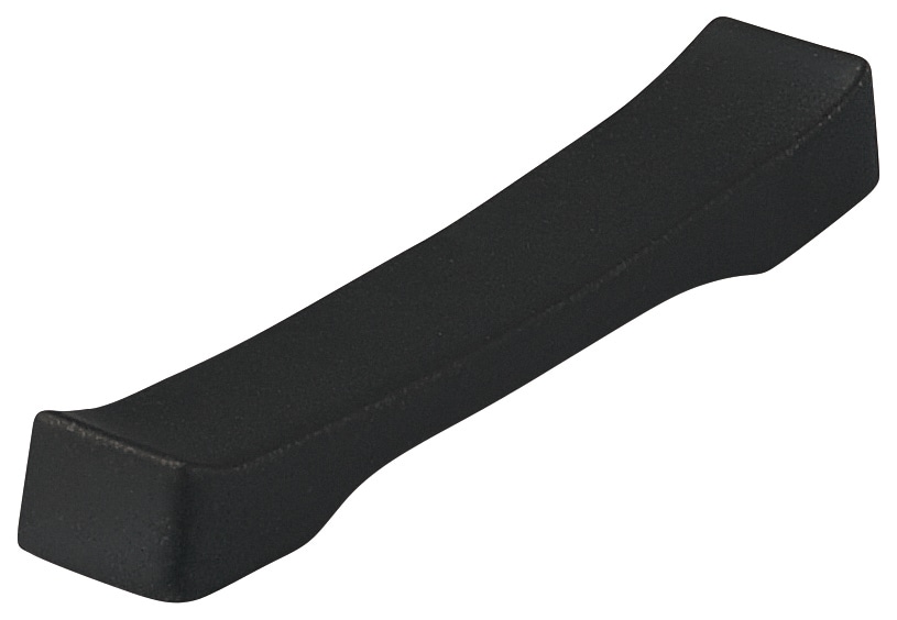 山万 クリスタルマットブラック　ストレートカトラリーレスト 1個（ご注文単位1個）【直送品】