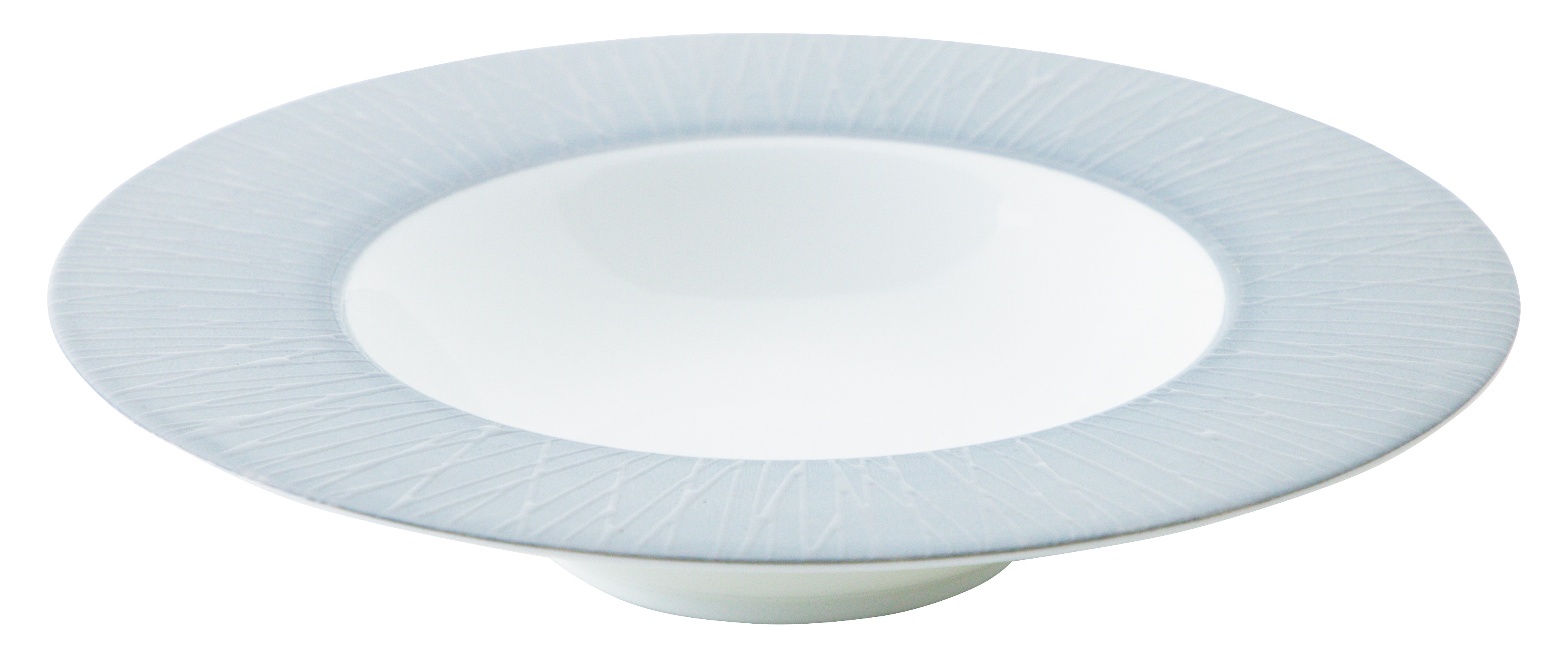 山万 ルミネール　シルバーグレー　24cmディープスープボウル 1個（ご注文単位1個）【直送品】