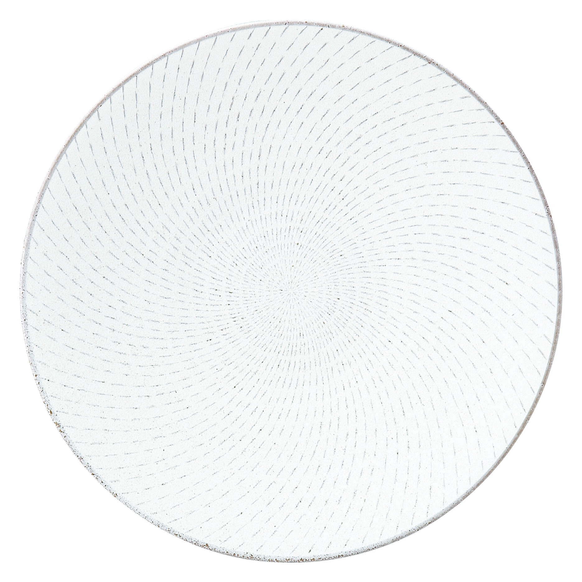 山万 千早 白 35cm皿 1個(ご注文単位1個)【直送品】