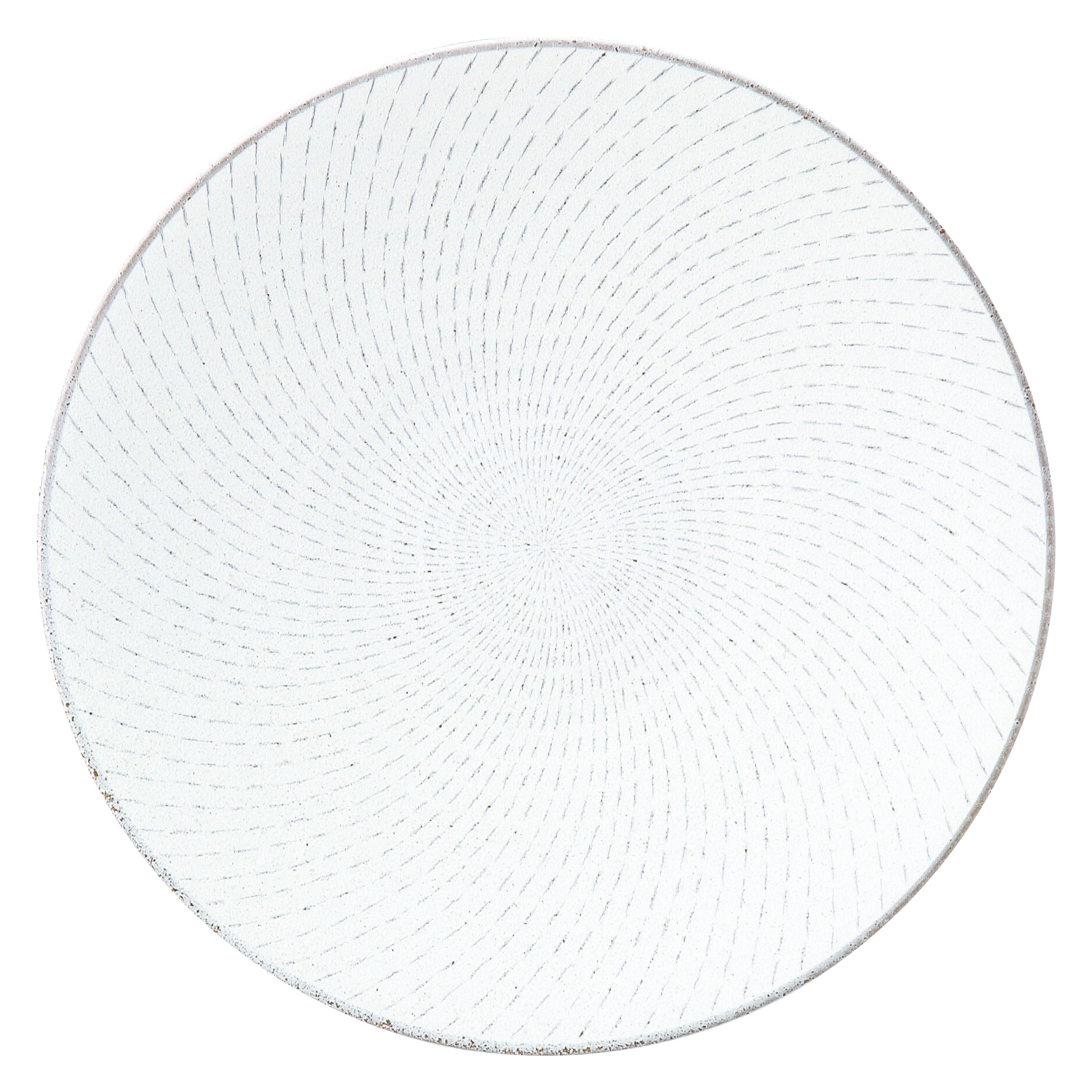 山万 千早 白 17.5cm皿 1個(ご注文単位1個)【直送品】