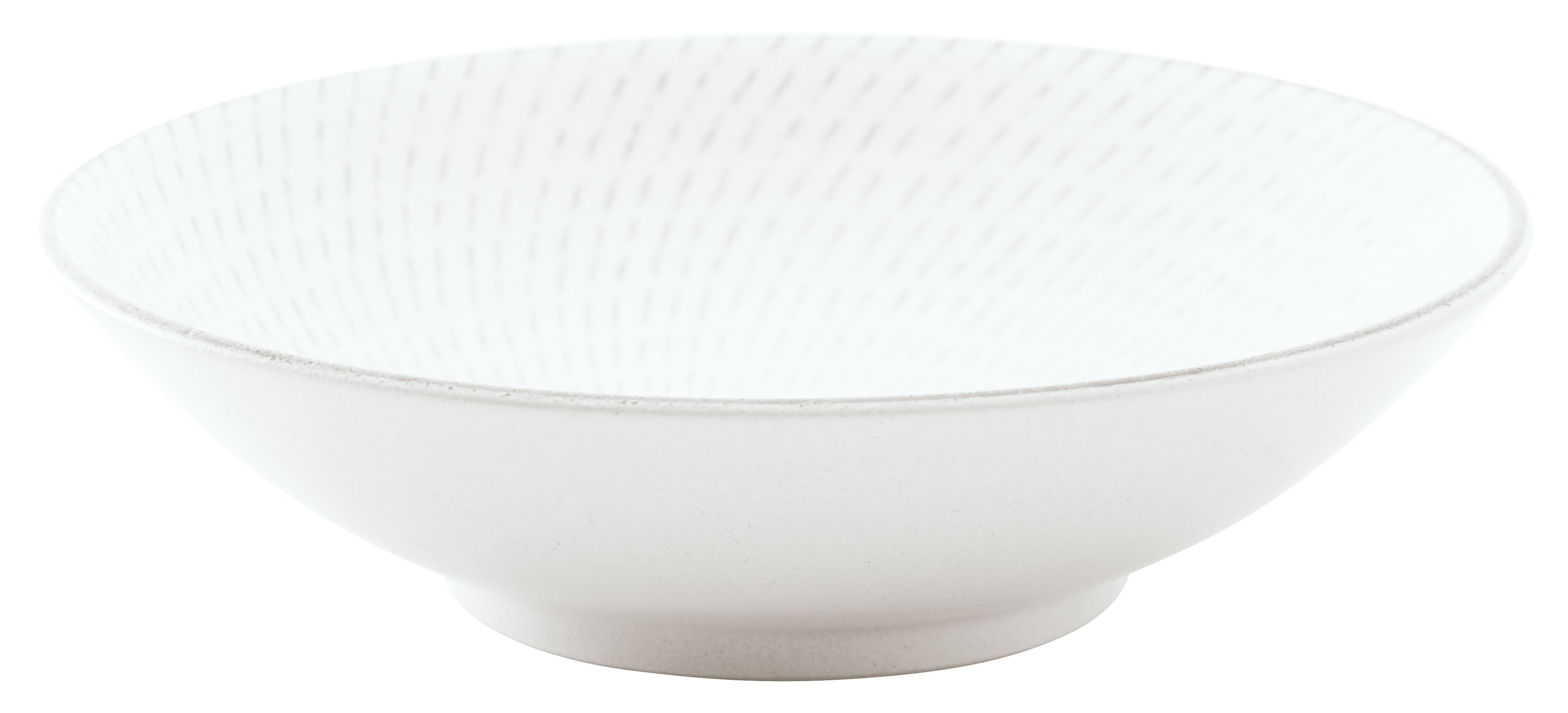 山万 千早 白 18.5cm浅ボウル 1個(ご注文単位1個)【直送品】