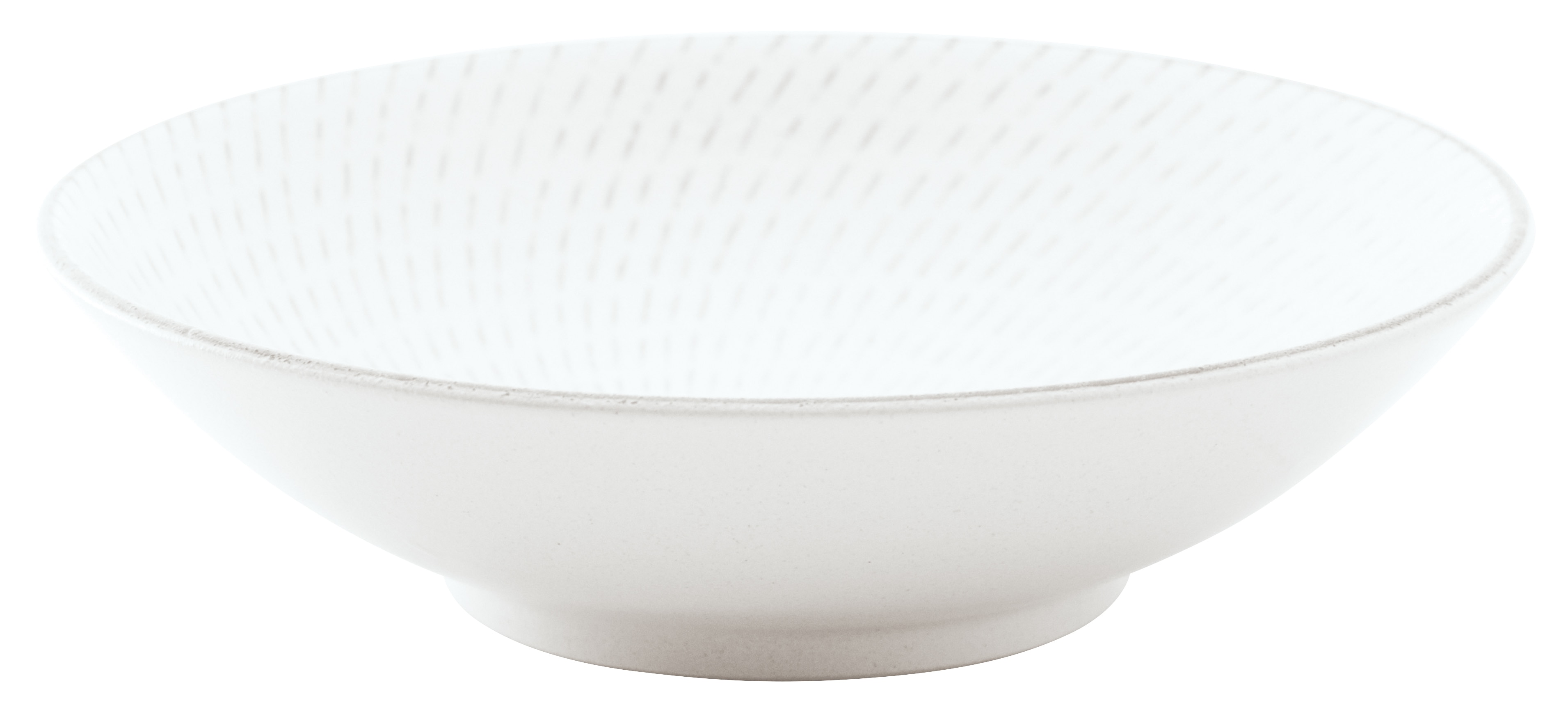 山万 千早 白 14cm浅ボウル 1個(ご注文単位1個)【直送品】