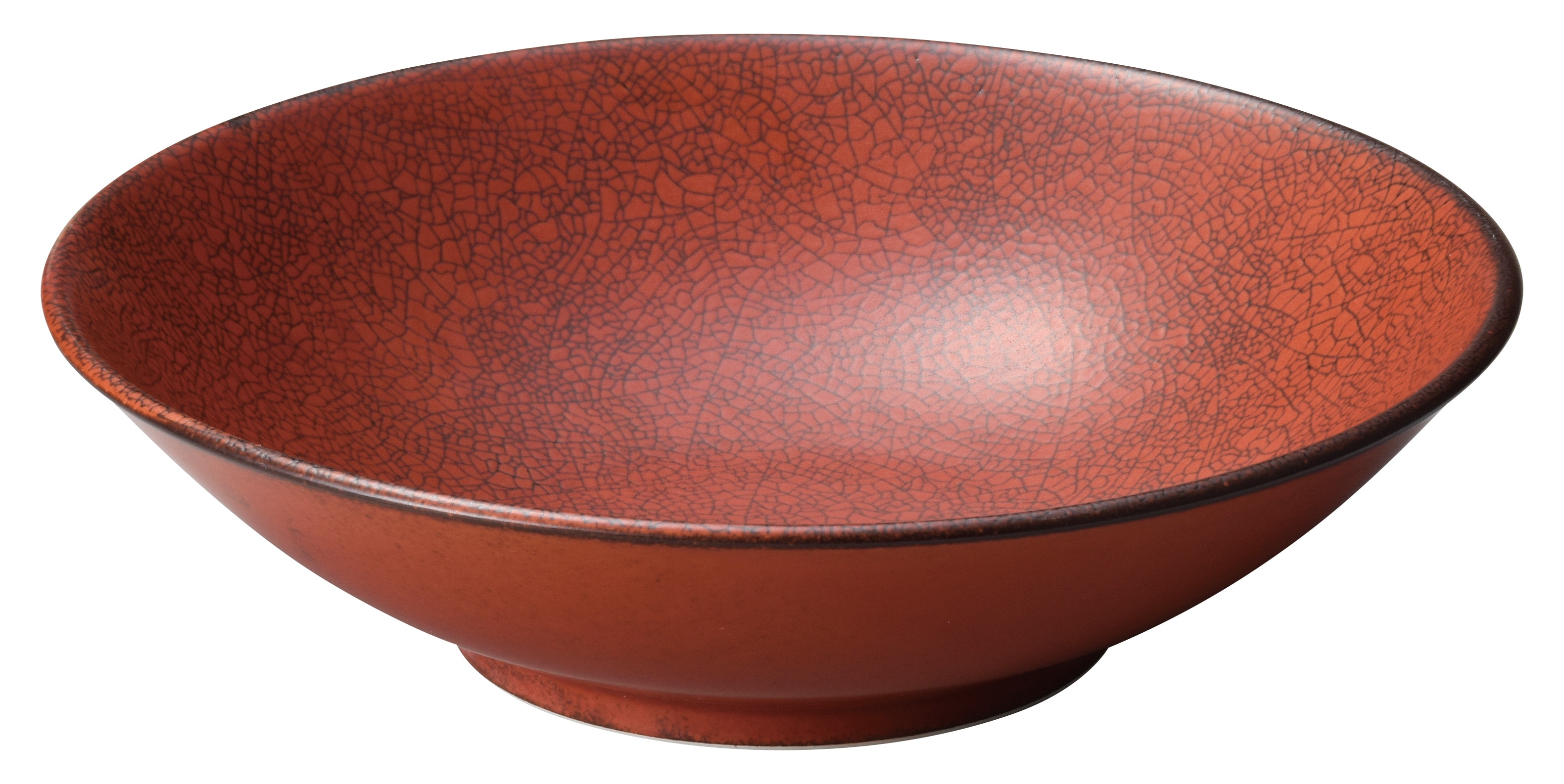 山万 茜縅　24cm浅ボウル 1個（ご注文単位1個）【直送品】