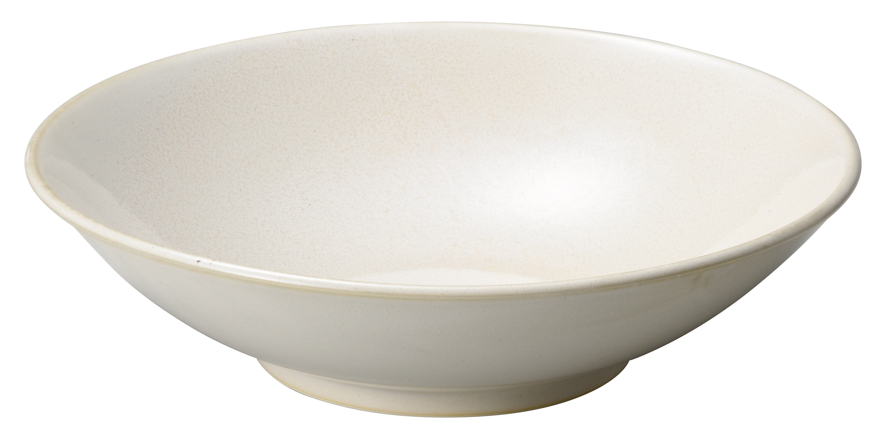 山万 パティオ　オフホワイト　24cm浅ボウル 1個（ご注文単位1個）【直送品】
