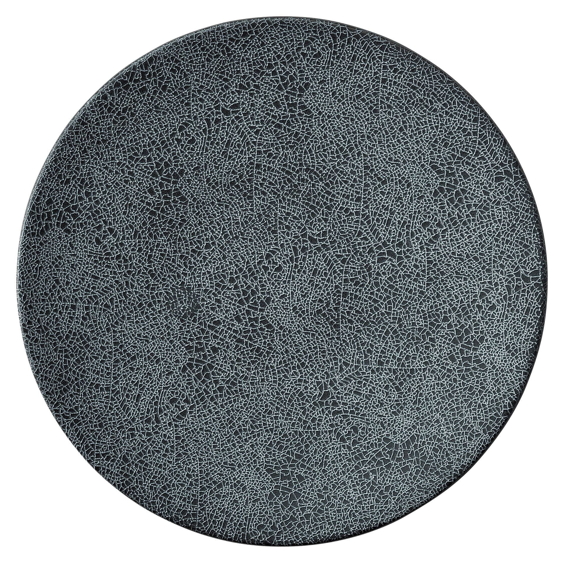 山万 墨縅 21cm皿 1個(ご注文単位1個)【直送品】