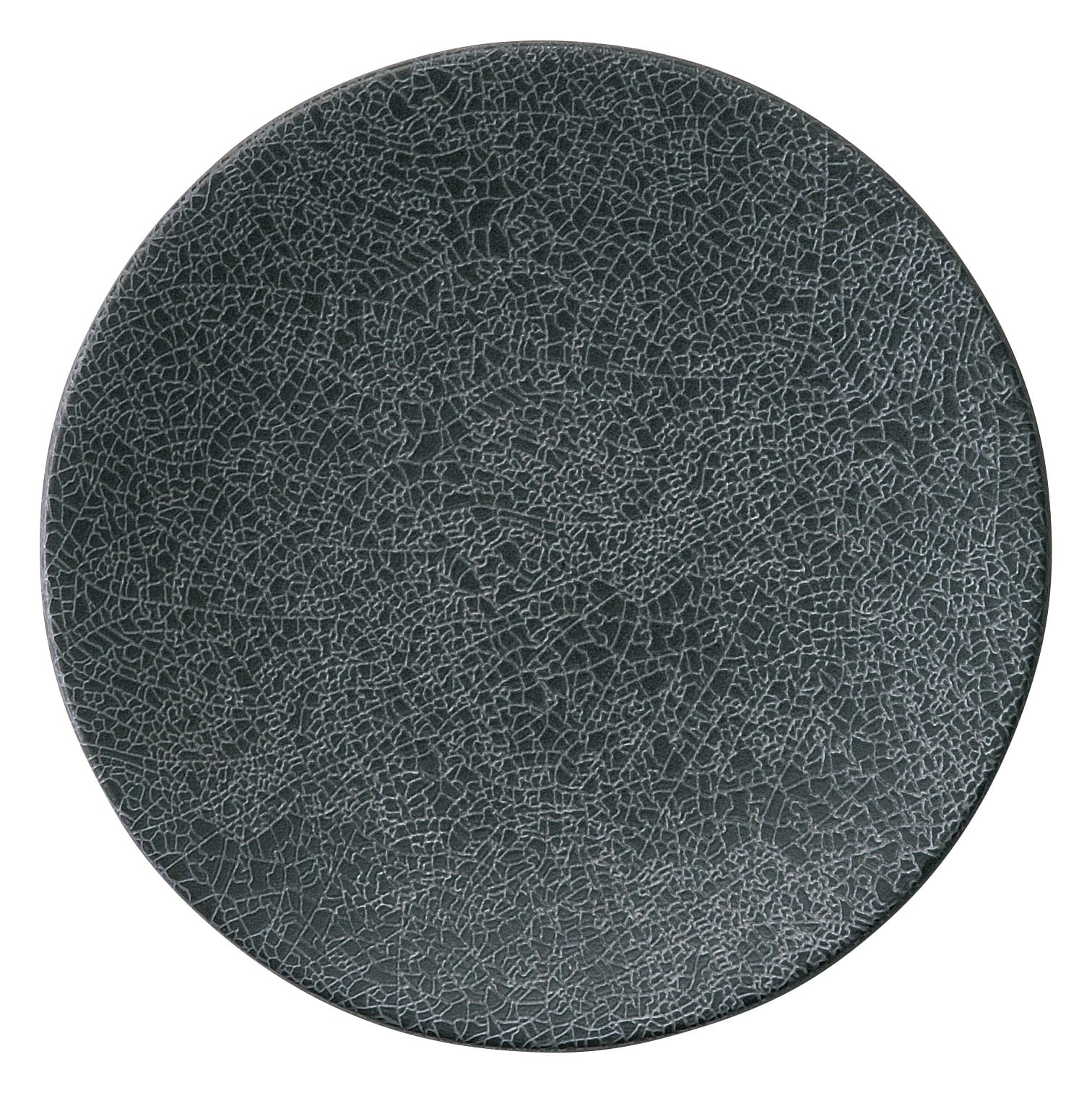 山万 墨縅 19cm皿 1個(ご注文単位1個)【直送品】