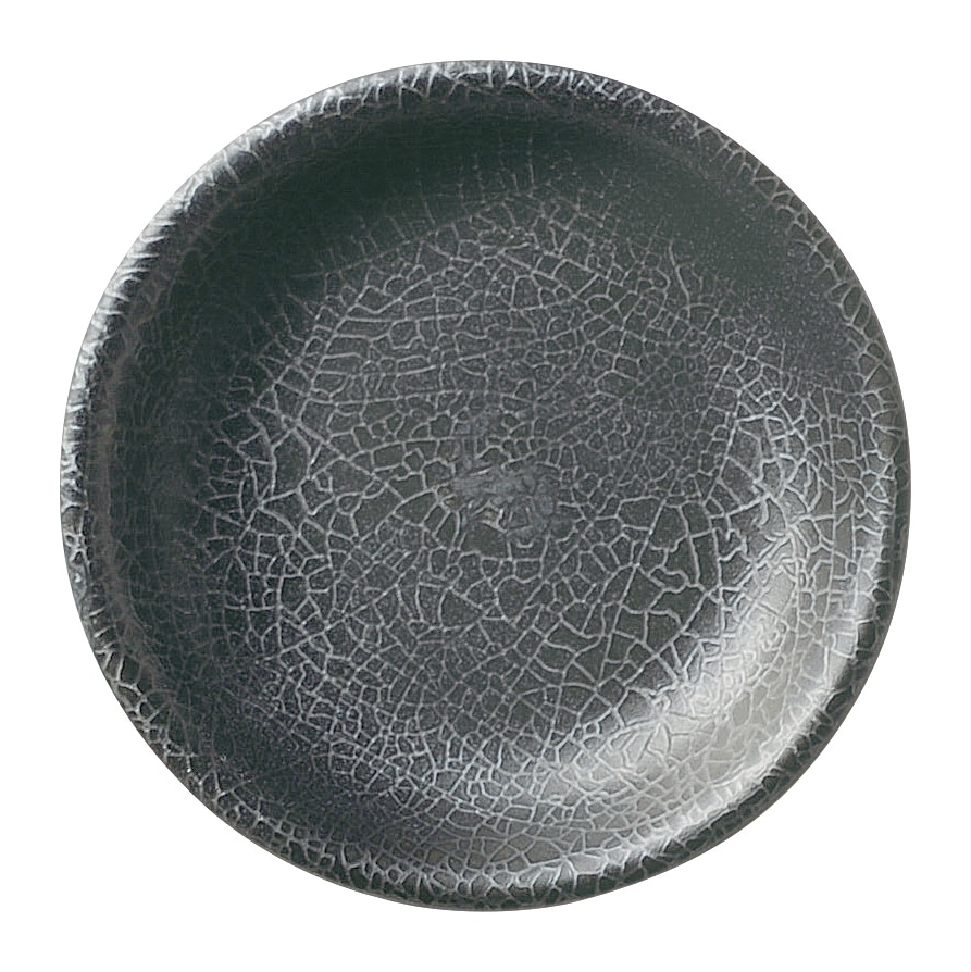 山万 墨縅 10.5cm皿 1個(ご注文単位1個)【直送品】