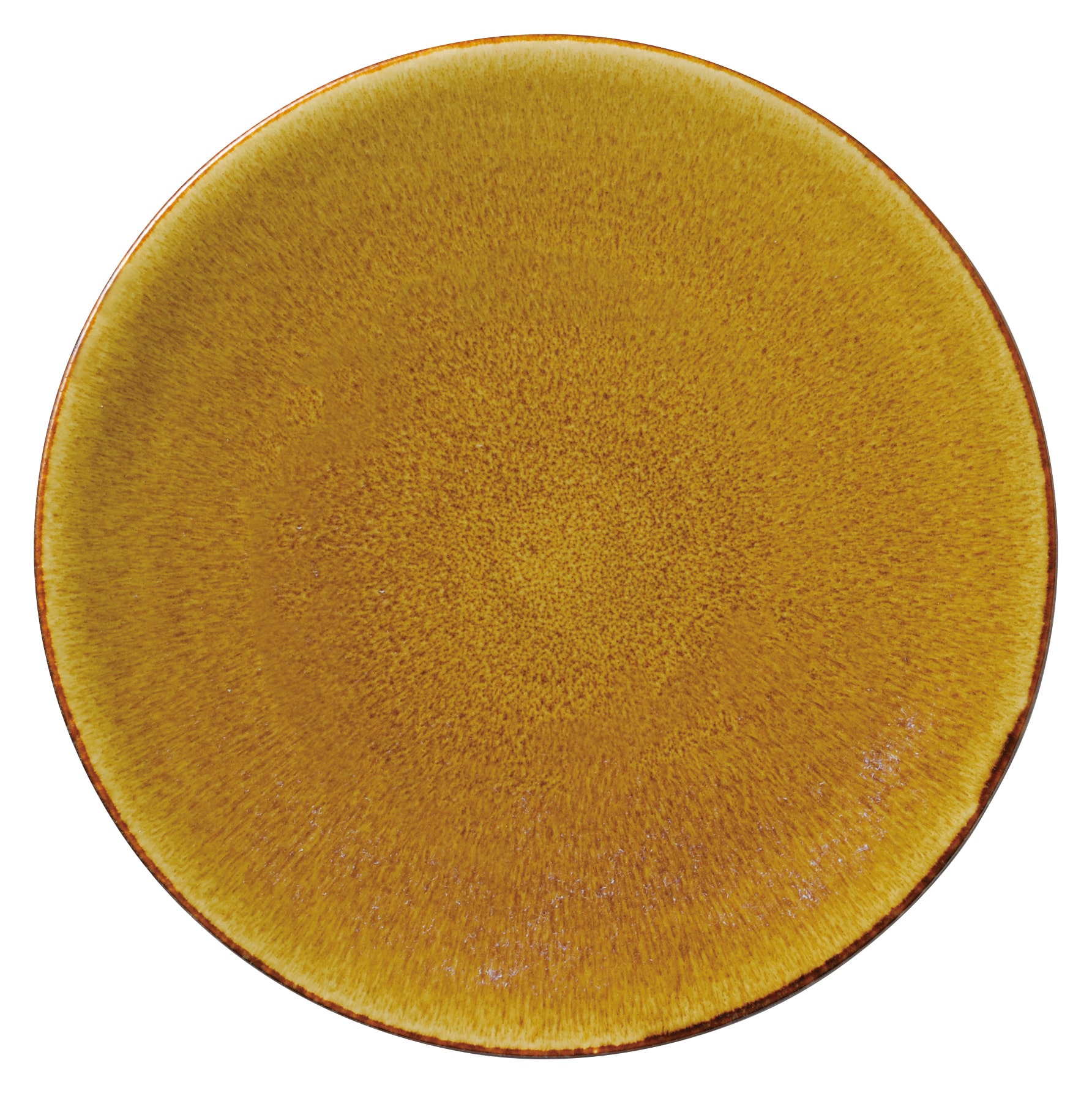 山万 アスカ　アースアンバー　27.5cm皿 1個（ご注文単位1個）【直送品】