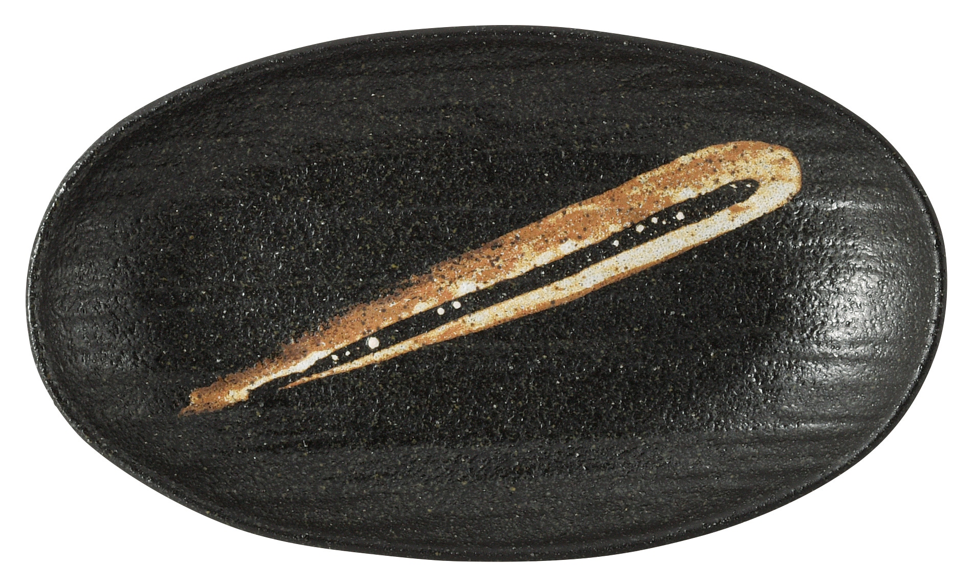 山万 漁火　23.5cm楕円皿 1個（ご注文単位1個）【直送品】