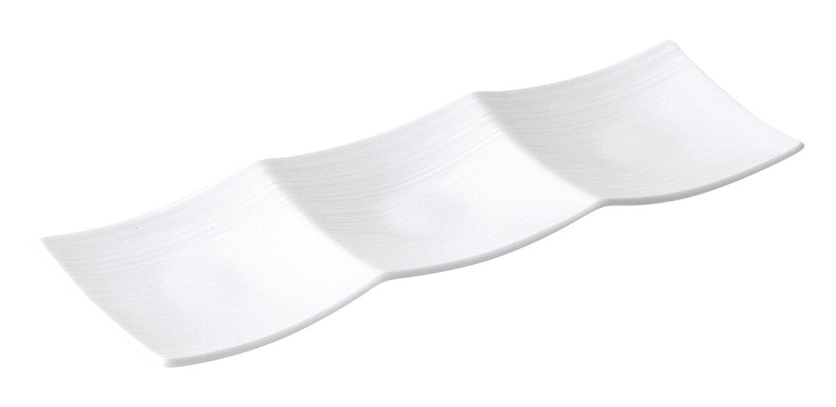 山万 イマージュ　27cm3連皿 1個（ご注文単位1個）【直送品】