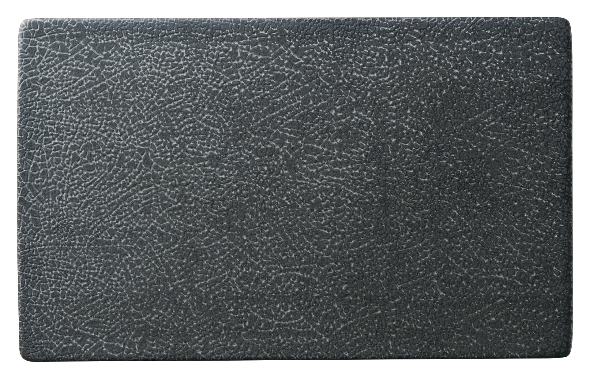 山万 墨縅　24cm平長角皿 1個（ご注文単位1個）【直送品】