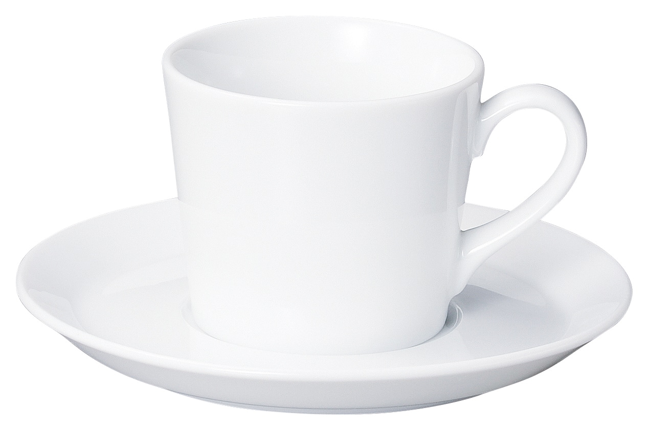 山万 パシオン　ピュアホワイト　コーヒーソーサー※ソーサー単品のみ 1個（ご注文単位1個）【直送品】