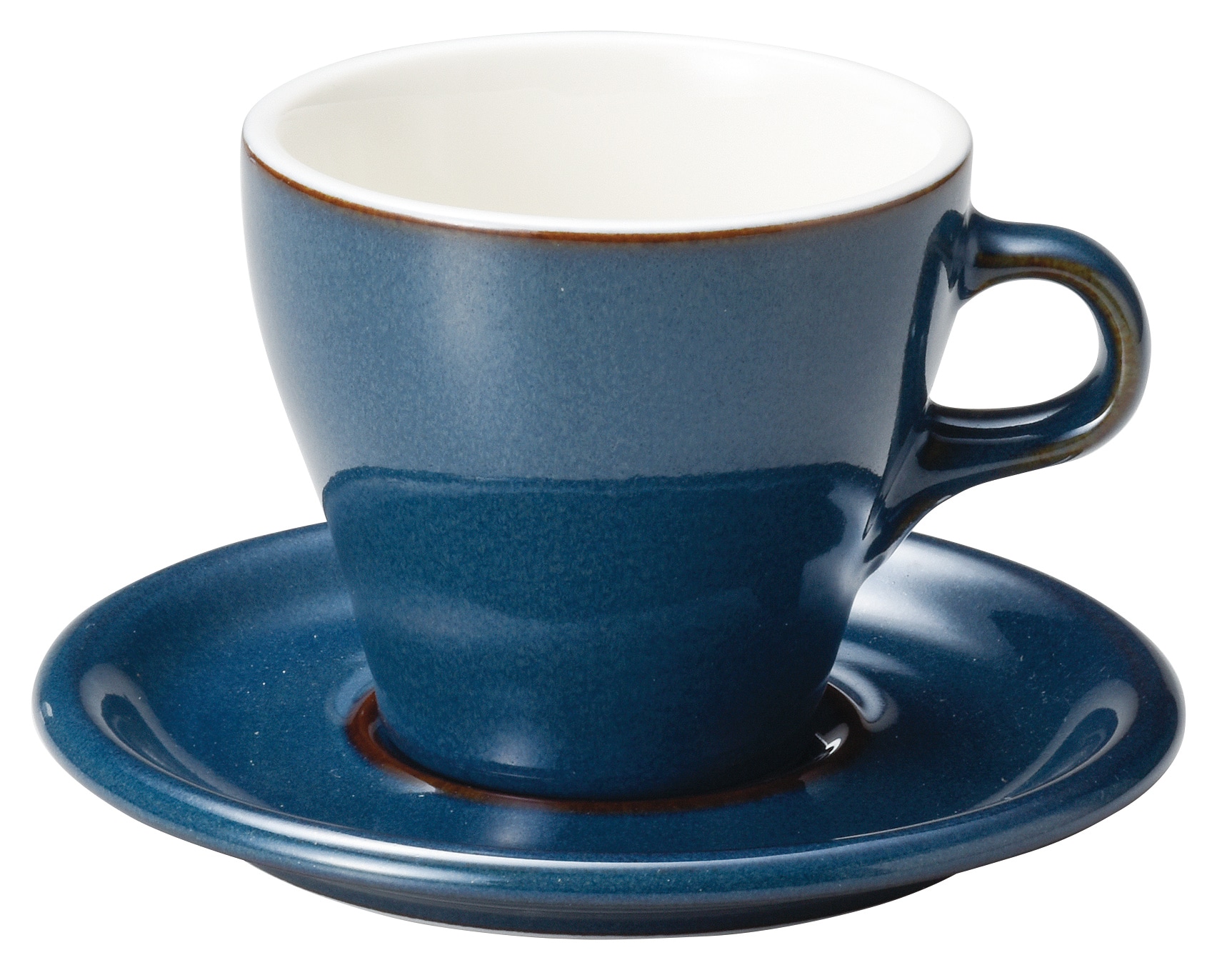 山万 イラーレ　ディープブルー　6オンス　カプチーノカップ ※カップ単品のみ1個（ご注文単位1個）【直送品】