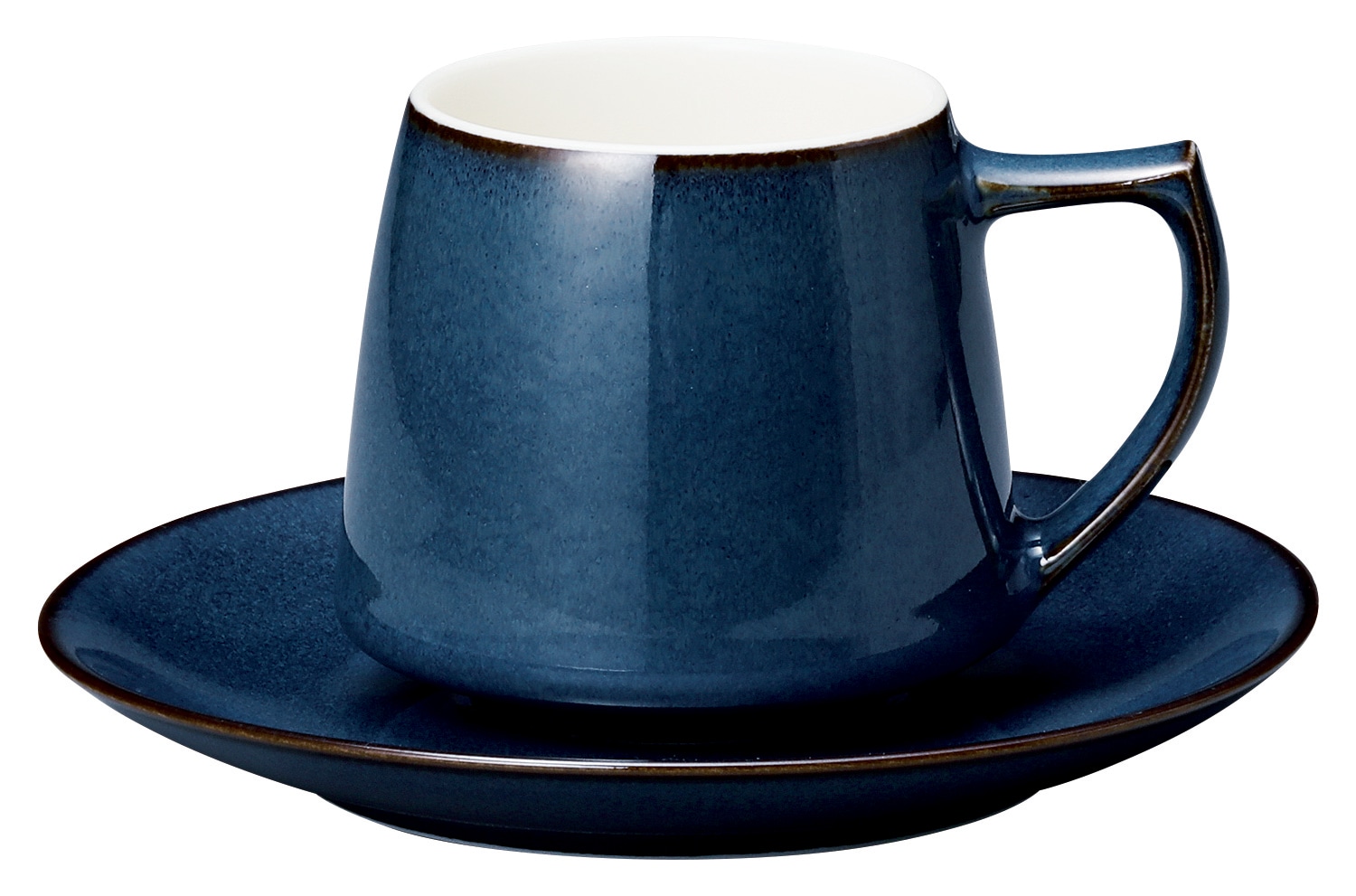 山万 フィーヌ　ディープブルー　コーヒーカップ ※カップ単品のみ 1個（ご注文単位1個）【直送品】