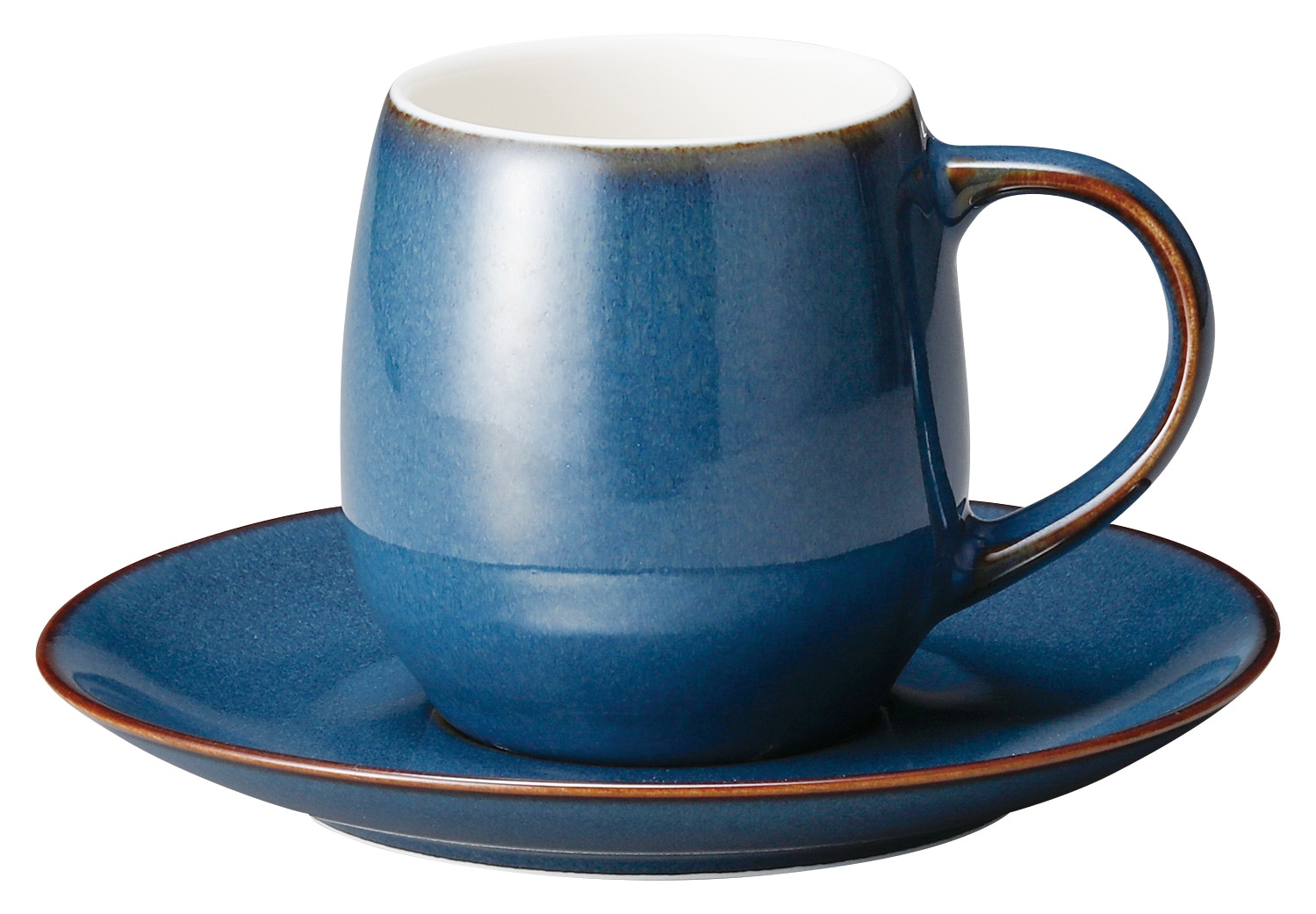 山万 シュプレム　ディープブルー　コーヒーカップ ※カップ単品のみ 1個（ご注文単位1個）【直送品】