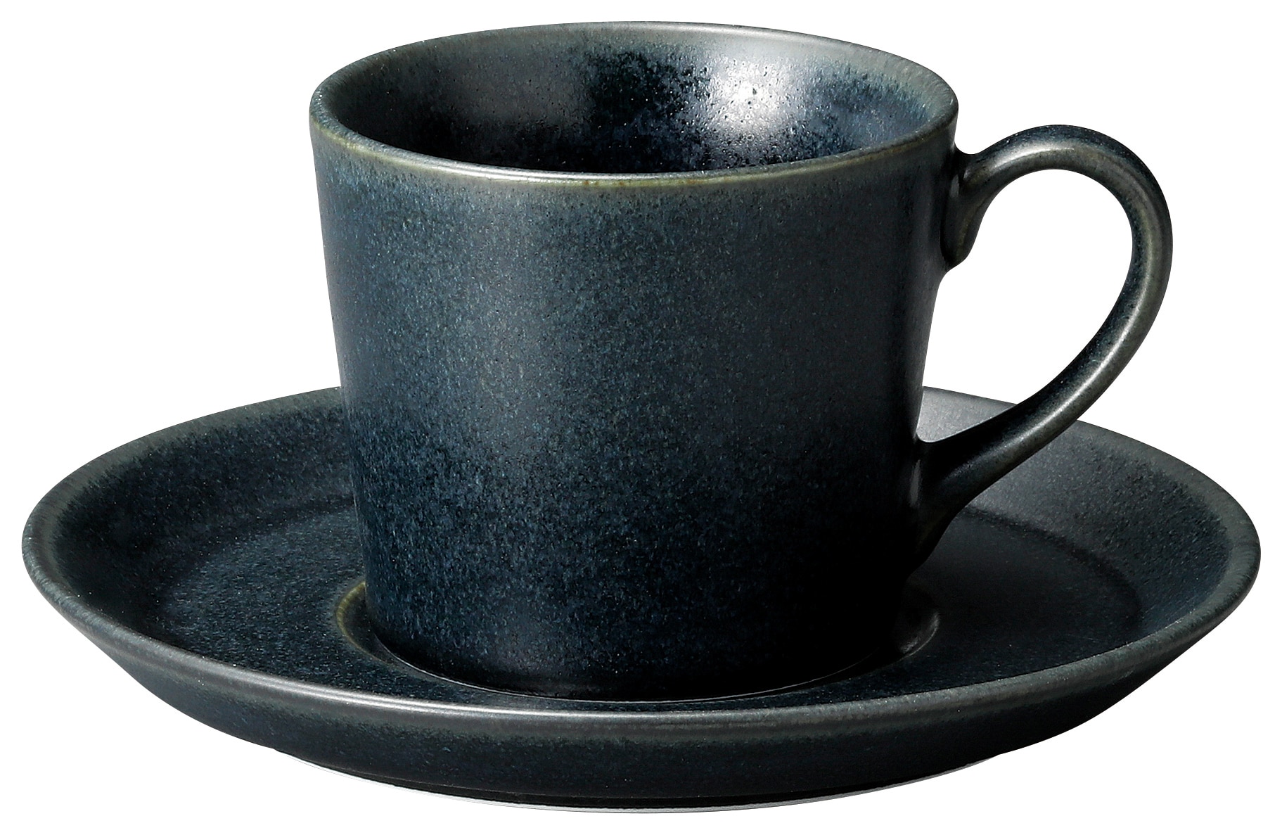 山万 パシオン　オニキスブルー　コーヒーカップ ※カップ単品のみ 1個（ご注文単位1個）【直送品】