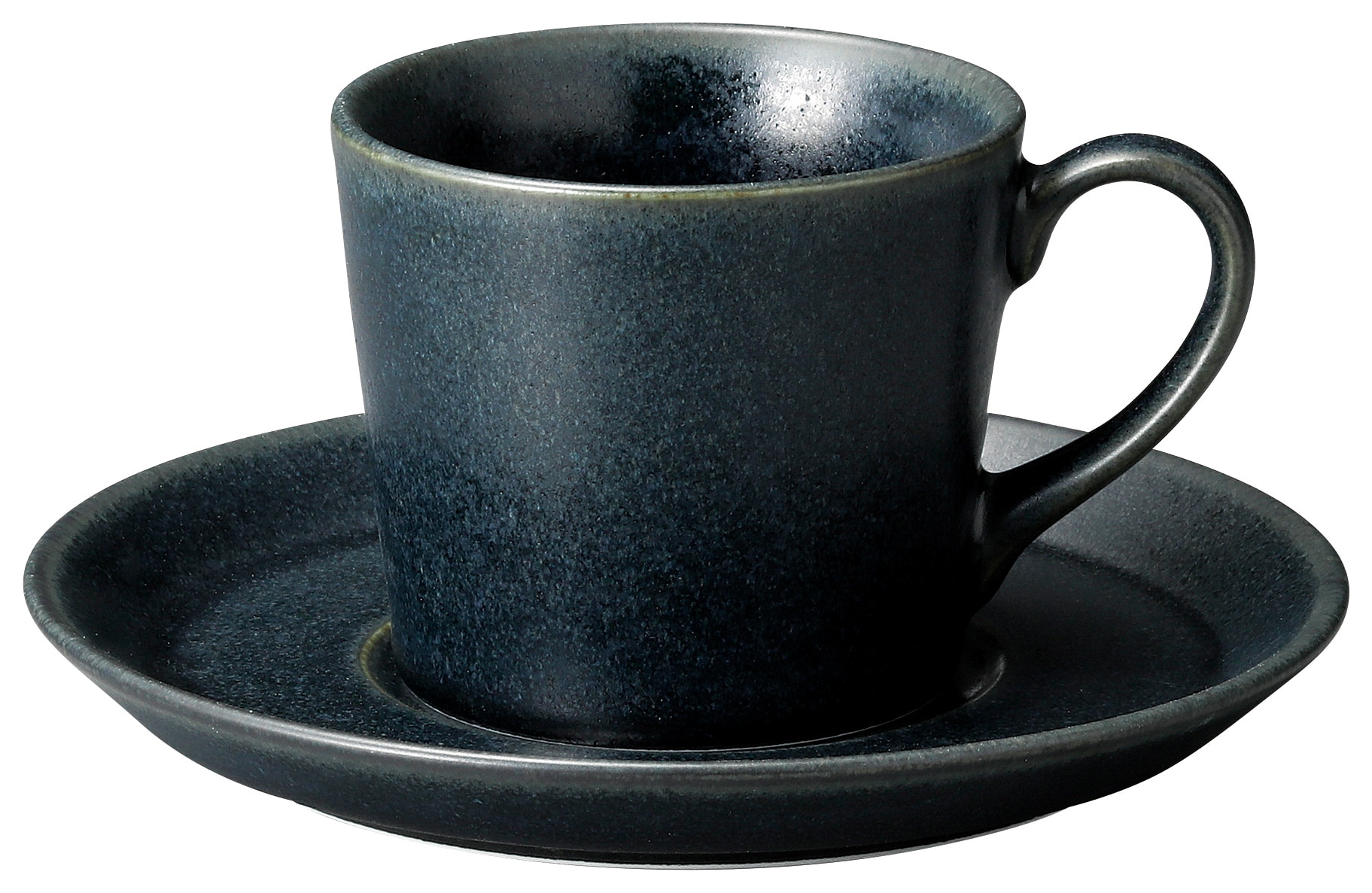 山万 パシオン　オニキスブルー　コーヒーソーサー※ソーサー単品のみ 1個（ご注文単位1個）【直送品】