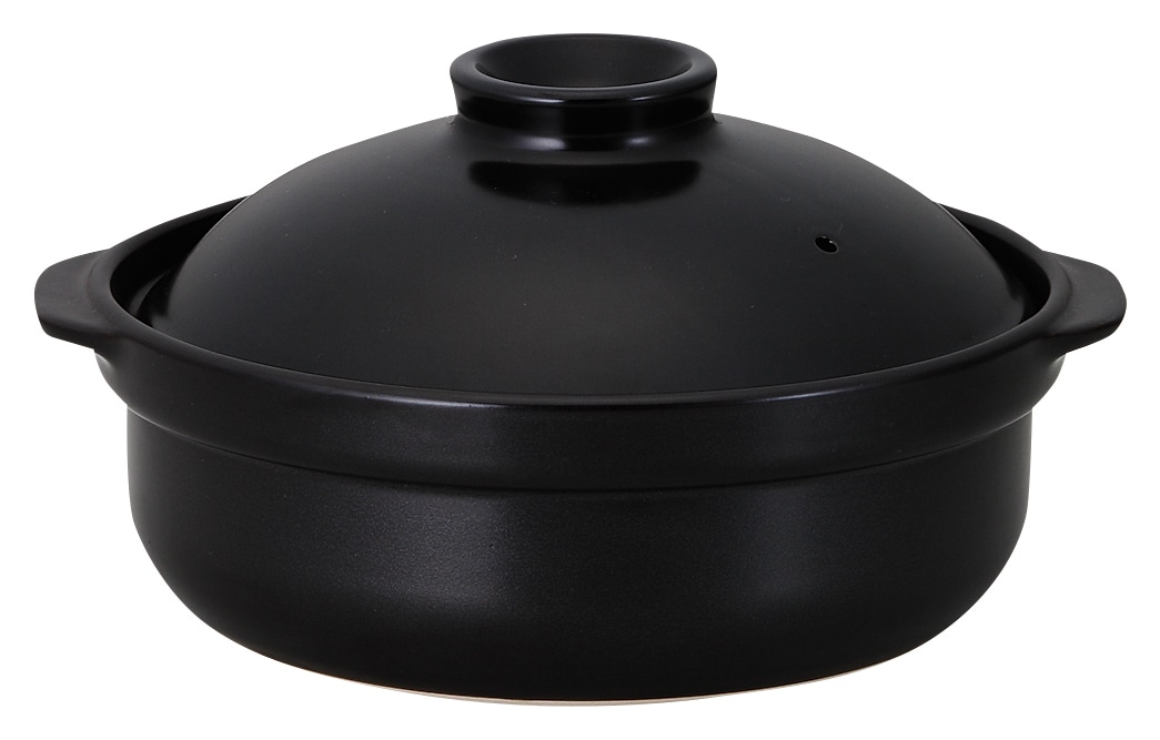 山万 宴　黒　9号鍋 1個（ご注文単位1個）【直送品】