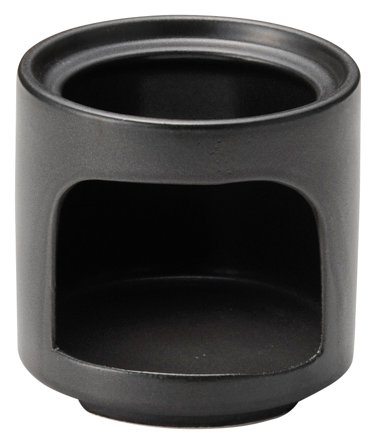 山万 耐熱　スタック　切立ウォーマー　小　ブラック 1個（ご注文単位1個）【直送品】