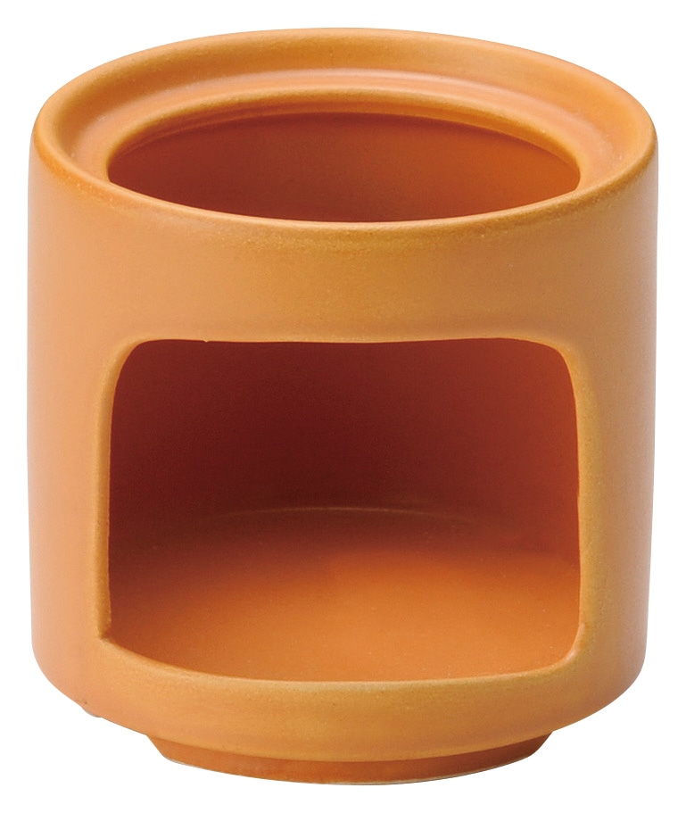 山万 耐熱　スタック　切立ウォーマー　小　オレンジ 1個（ご注文単位1個）【直送品】