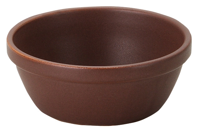 山万 直火用　スタック12cm深ボウル　ブラウン 1個（ご注文単位1個）【直送品】