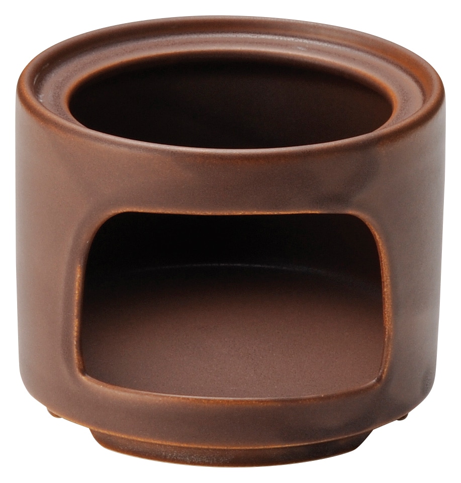 山万 耐熱　スタック　切立ウォーマー　大　ブラウン 1個（ご注文単位1個）【直送品】