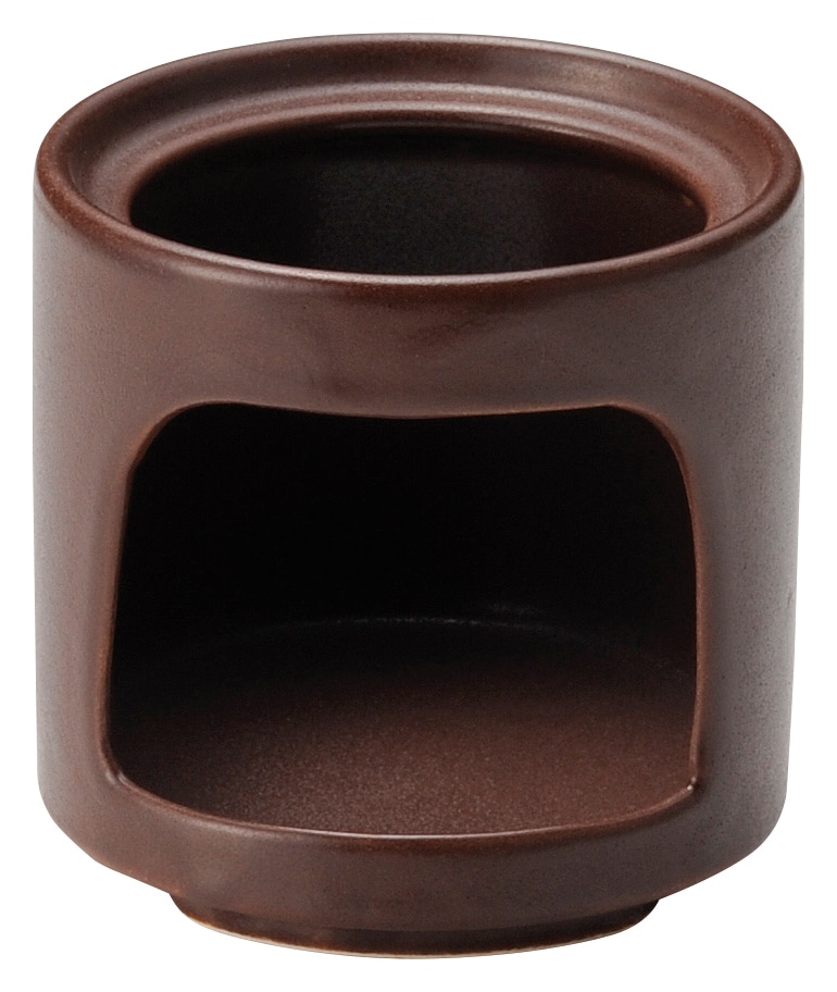 山万 耐熱　スタック　切立ウォーマー　小　ブラウン 1個（ご注文単位1個）【直送品】