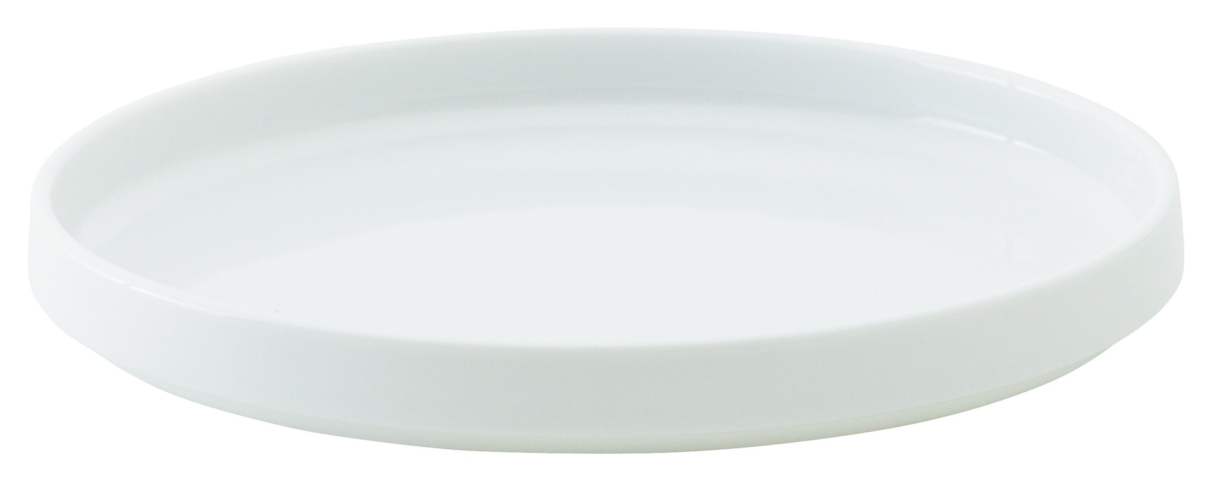 山万 ルフレ ピュアホワイト 23cm浅型スタックプレート 1個(ご注文単位1個)【直送品】