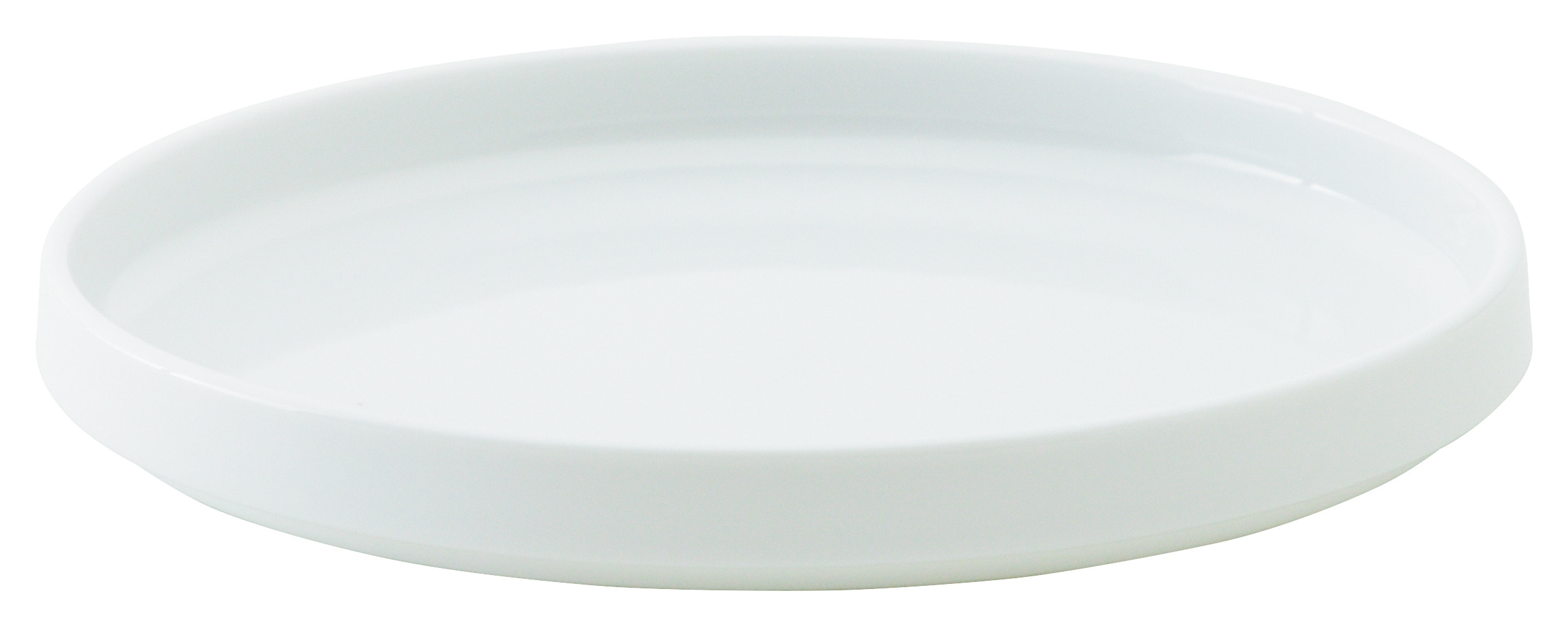 山万 ルフレ ピュアホワイト 17.5cm浅型スタックプレート 1個(ご注文単位1個)【直送品】