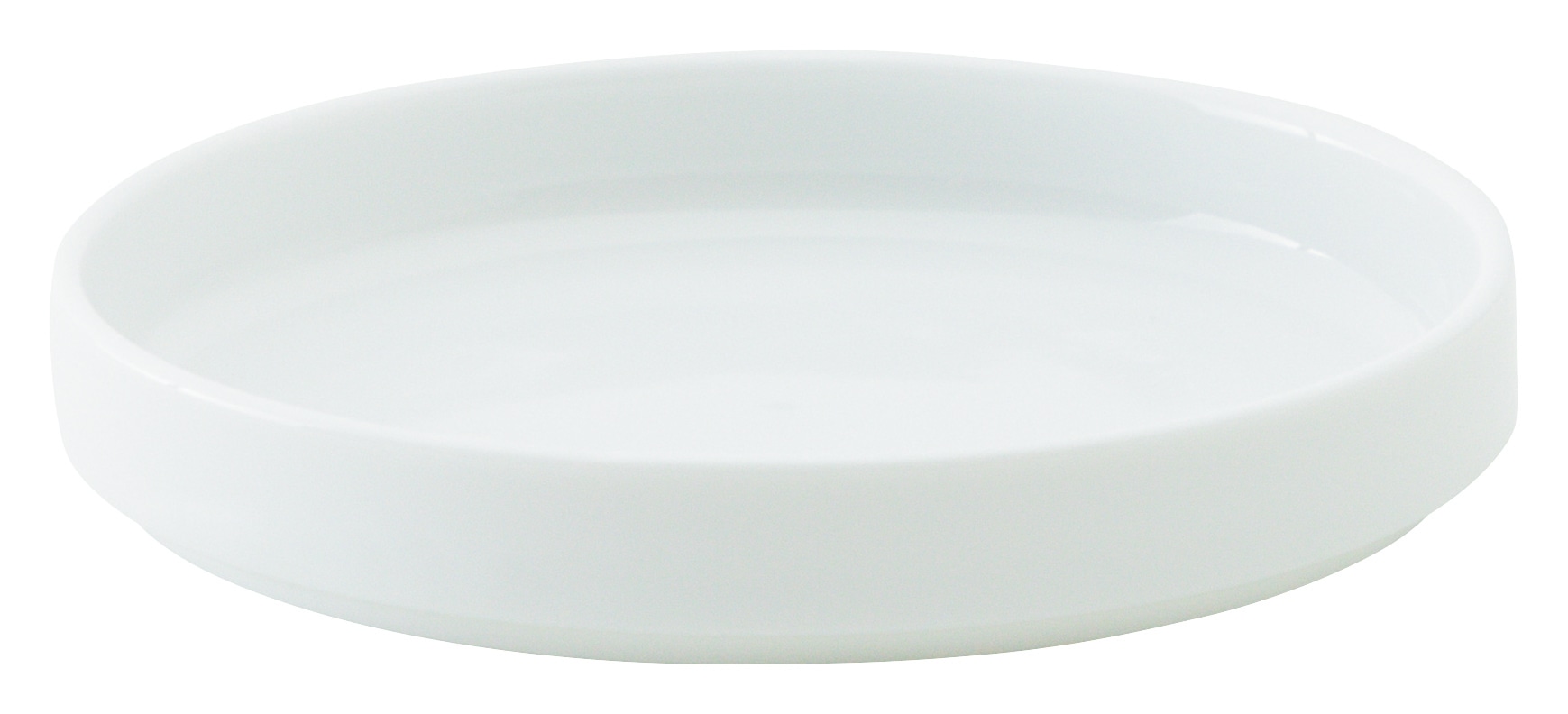 山万 ルフレ ピュアホワイト 7cmスタックプレート 1個(ご注文単位1個)【直送品】