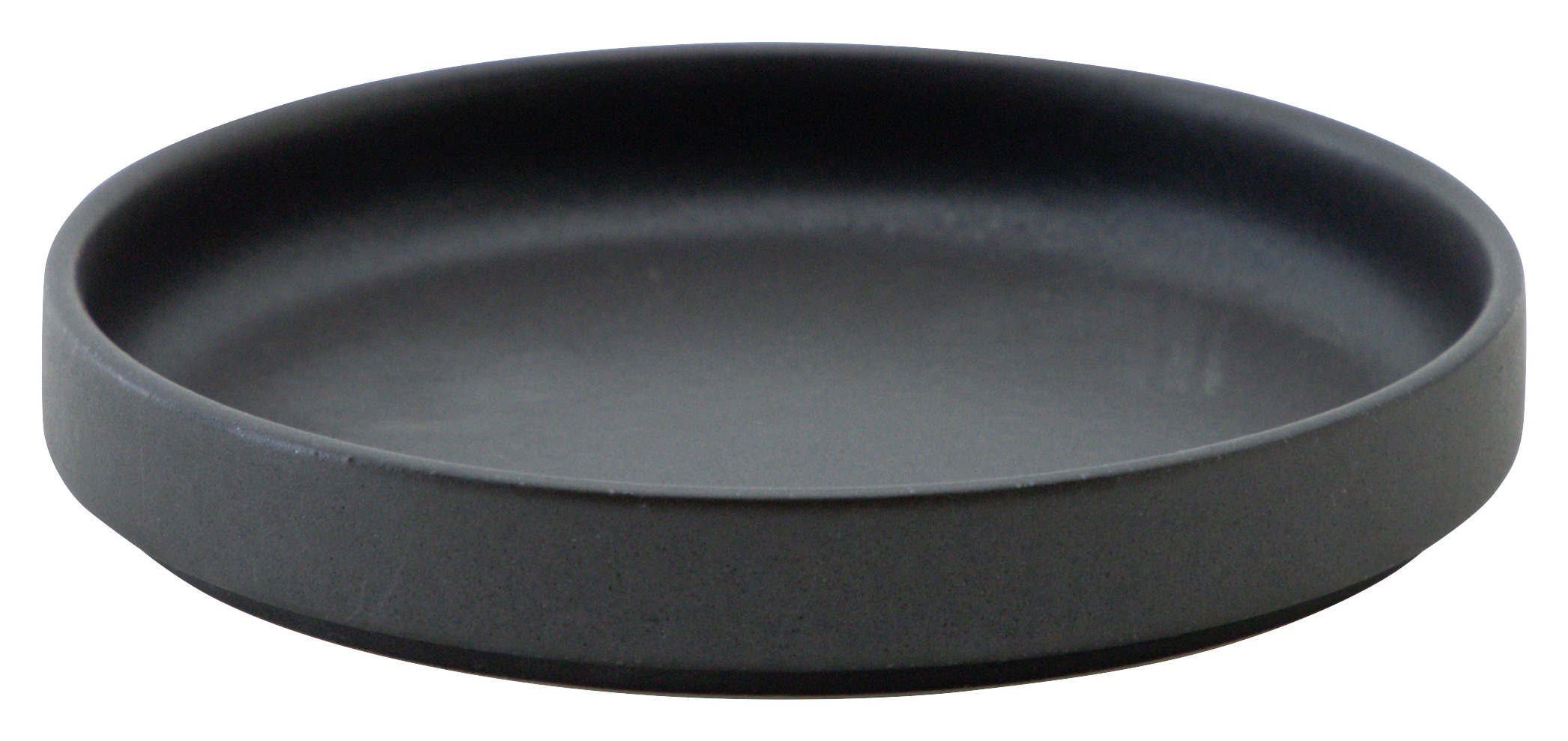 山万 ルフレ スティルブラック 12cmスタックプレート 1個(ご注文単位1個)【直送品】