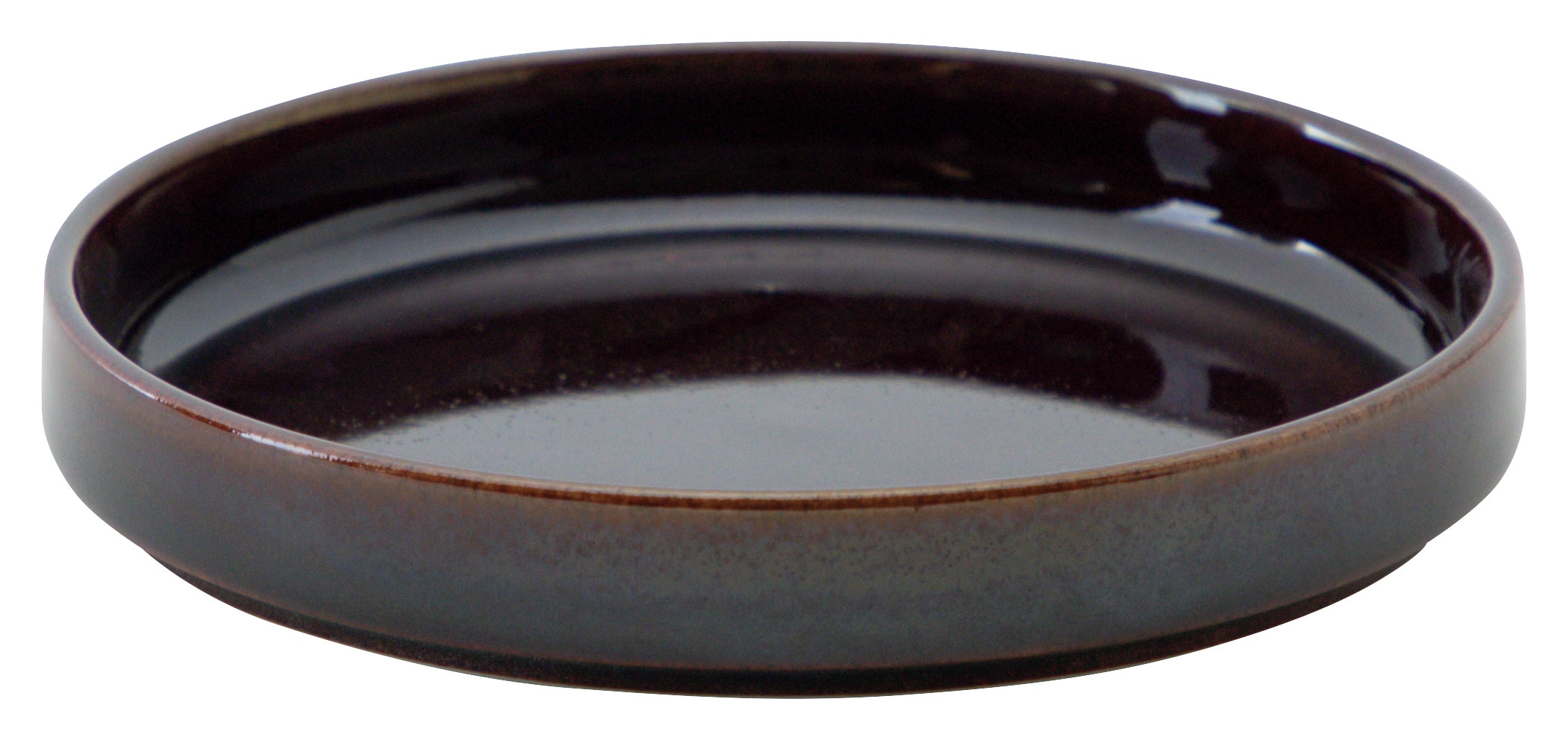 山万 ルフレ バーンアンバー 12cmスタックプレート 1個(ご注文単位1個)【直送品】