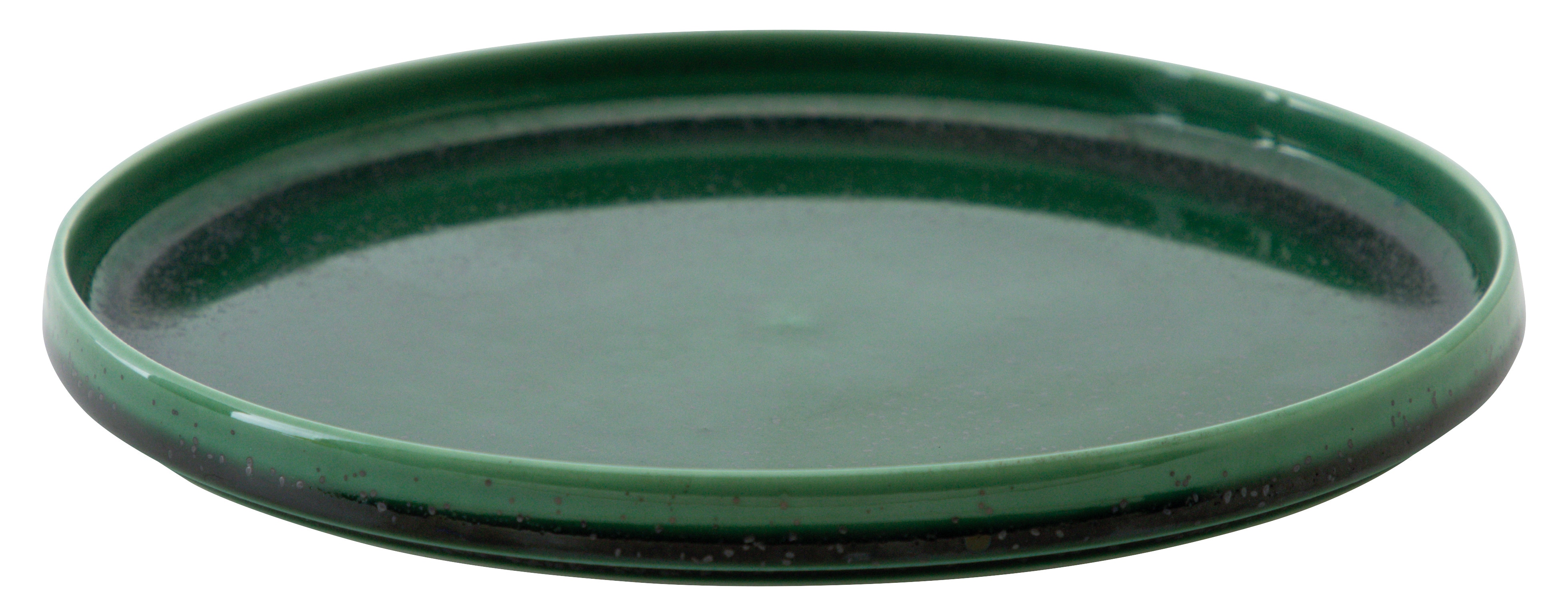 山万 ルフレ シャドウグリーン 23cm浅型スタックプレート 1個(ご注文単位1個)【直送品】