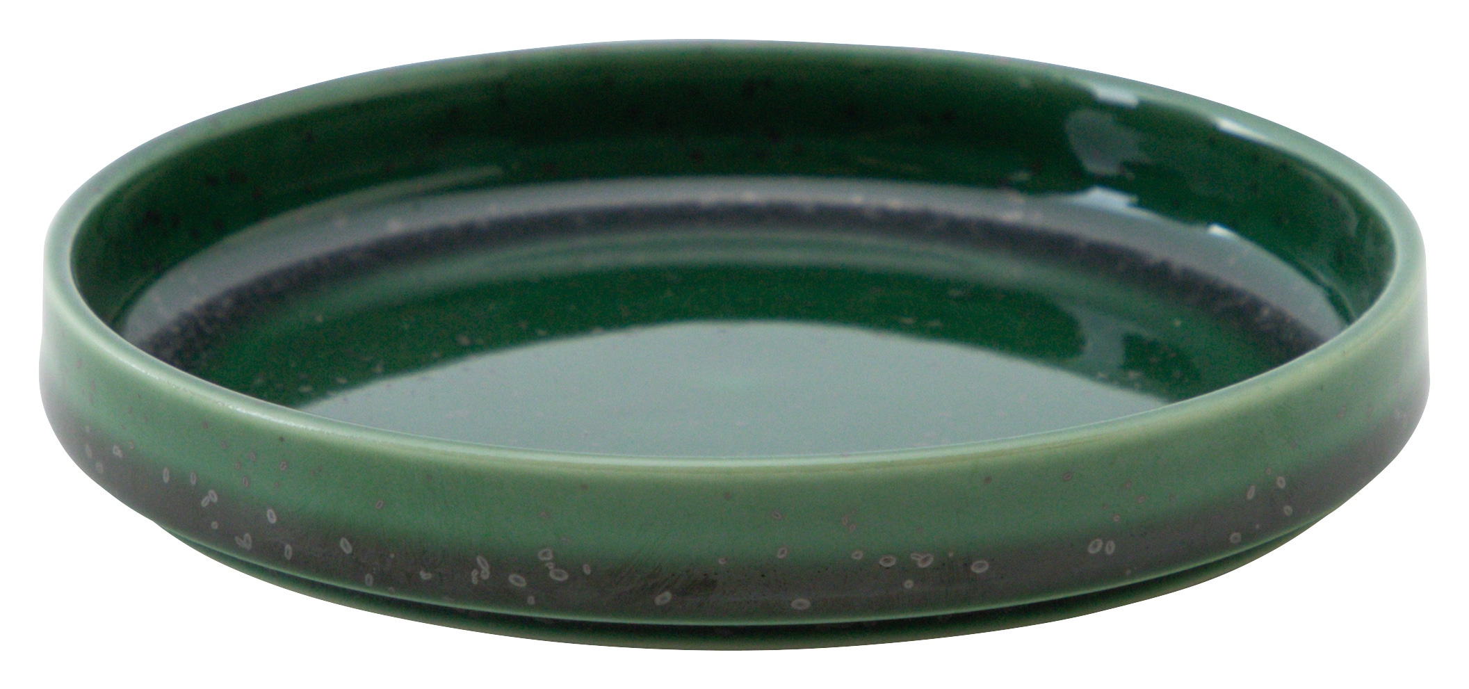 山万 ルフレ　シャドウグリーン　12cmスタックプレート 1個（ご注文単位1個）【直送品】