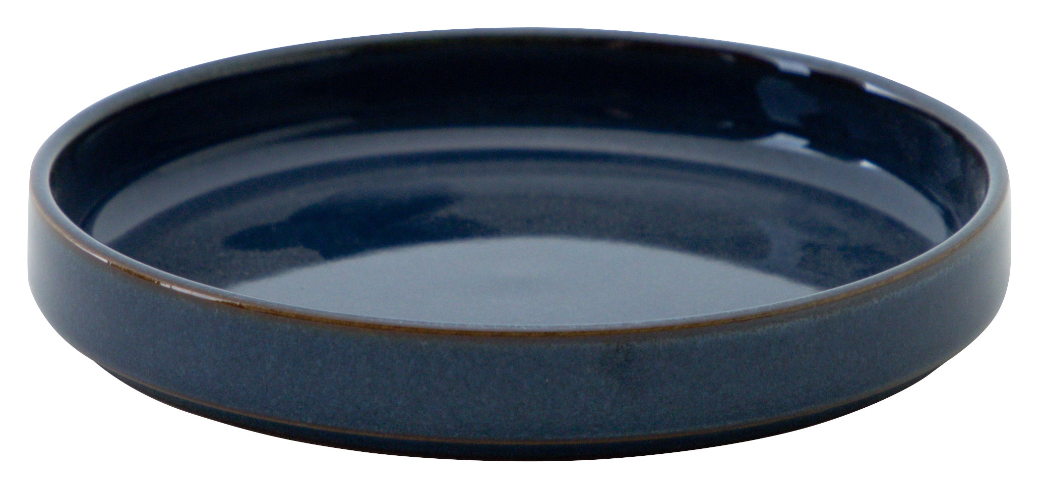 山万 ルフレ　エナメルブルー　15.5cmスタックプレート 1個（ご注文単位1個）【直送品】