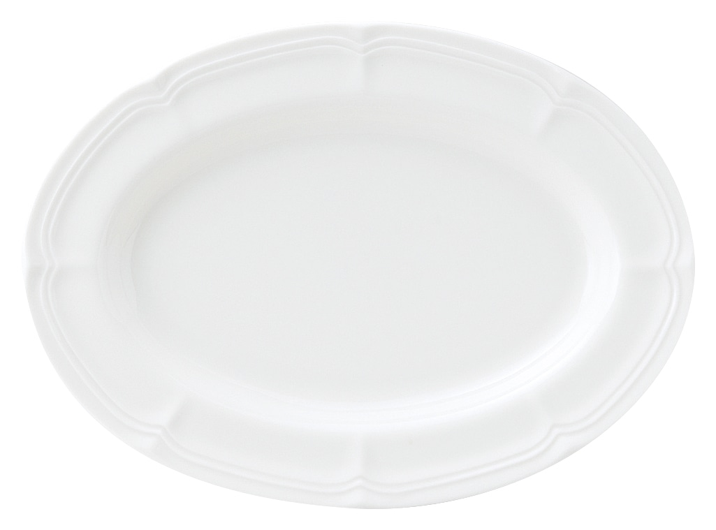 山万 ラフィネ　27.5cmオーバルプラター 1個（ご注文単位1個）【直送品】