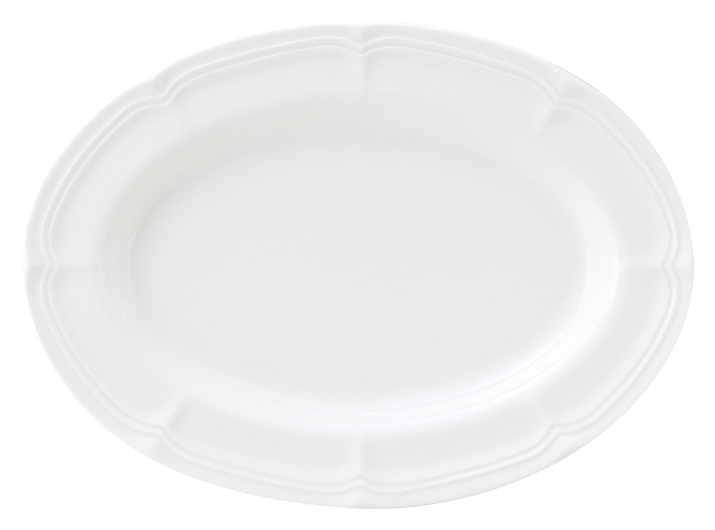 山万 ラフィネ　24cmオーバルプラター 1個（ご注文単位1個）【直送品】