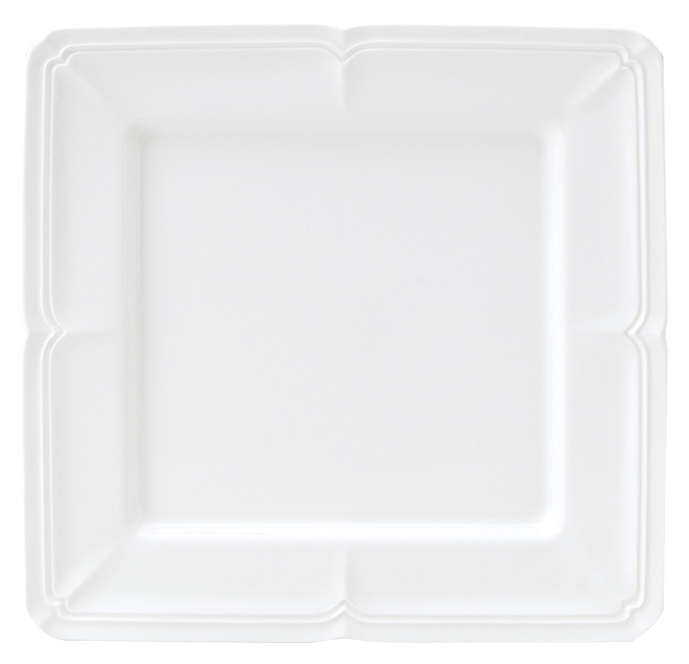 山万 ラフィネ　23cmスクエアープレート 1個（ご注文単位1個）【直送品】