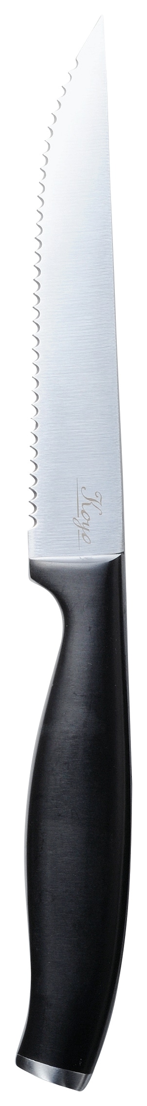 山万 マットブラック　ステーキナイフ 1個（ご注文単位1個）【直送品】