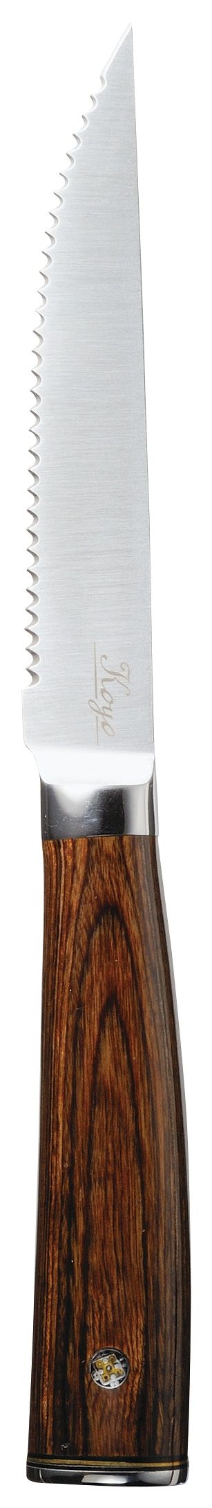 山万 ウォールナット　ステーキナイフ 1個（ご注文単位1個）【直送品】
