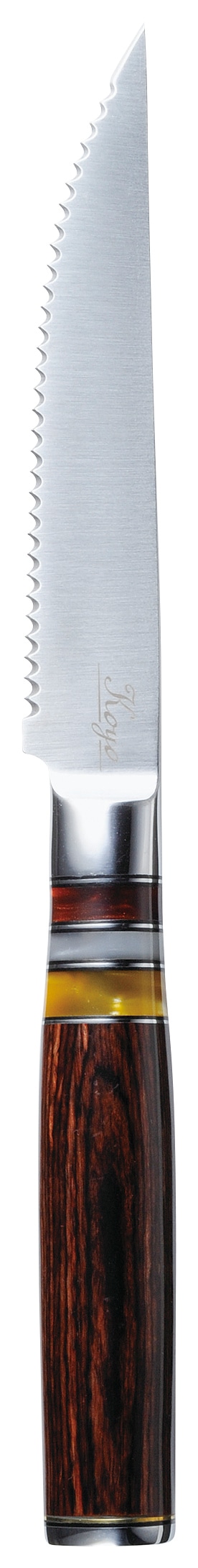 山万 スモークオーク　ステーキナイフ 1個（ご注文単位1個）【直送品】