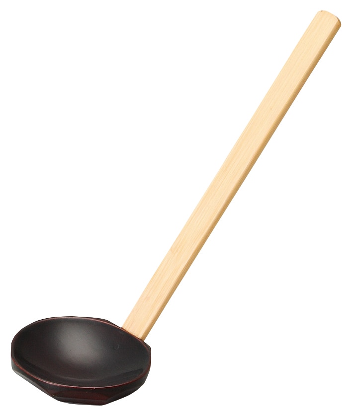 山万 杓子　1人用　小　アメ色 1個（ご注文単位1個）【直送品】