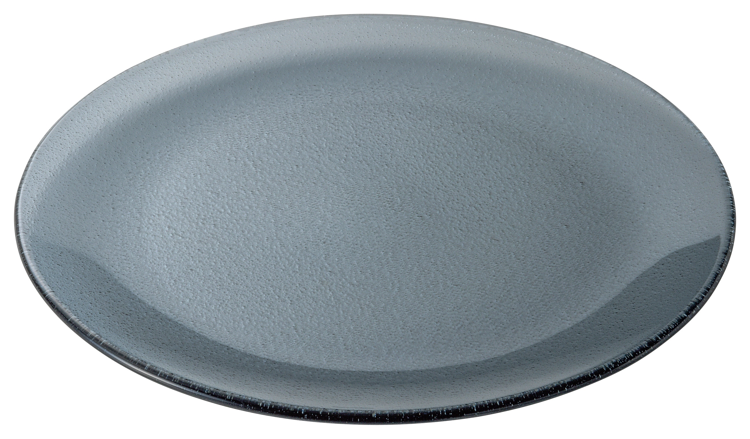 山万 シーニュ　スモーク　24.5cmプレート 1個（ご注文単位1個）【直送品】