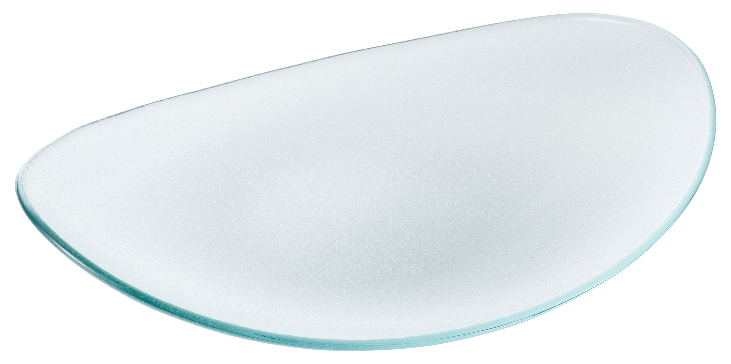 山万 クリア　25.5cmオーバルプレート 1個（ご注文単位1個）【直送品】