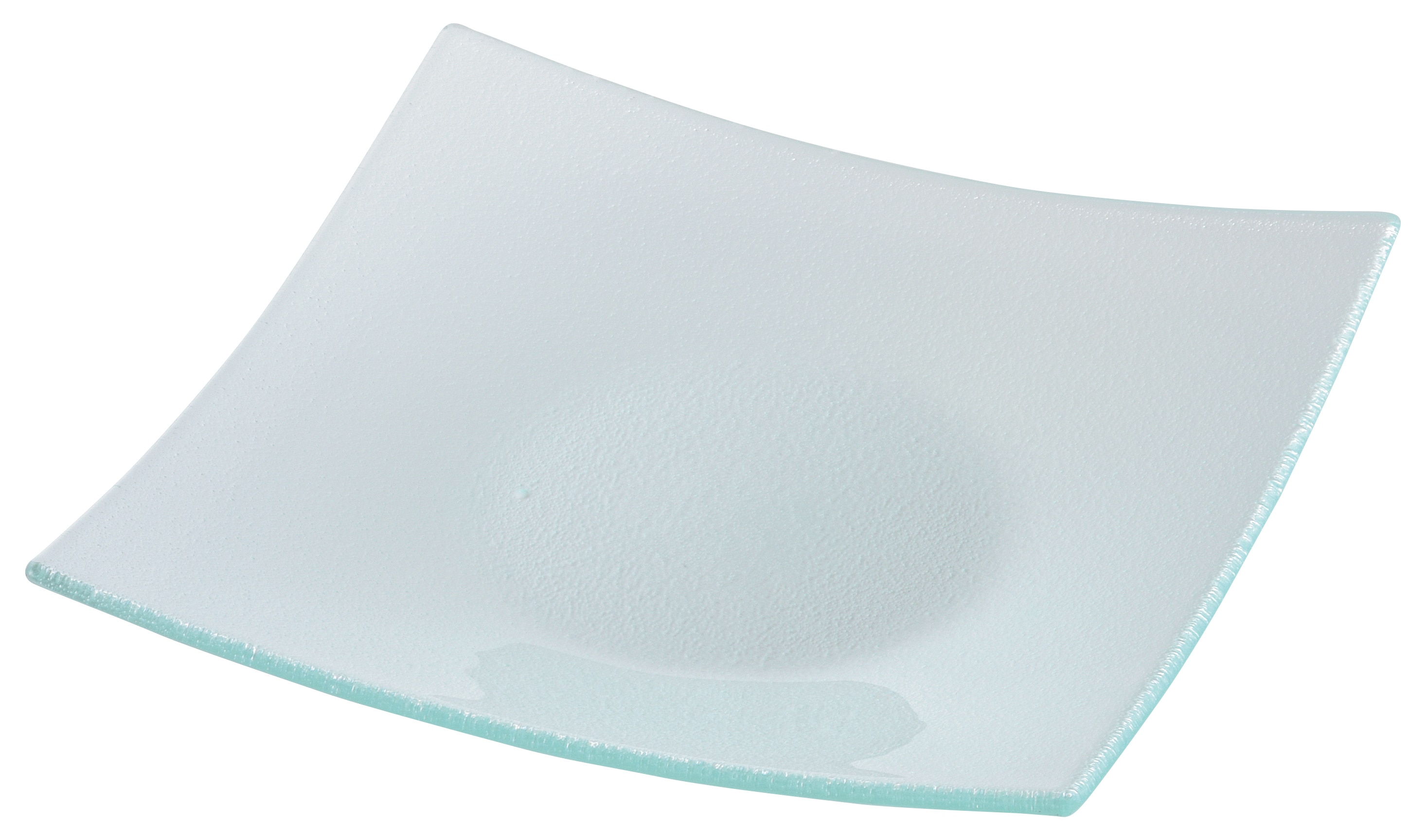 山万 シーニュ　クリア　22cmスクエアークープ皿 1個（ご注文単位1個）【直送品】