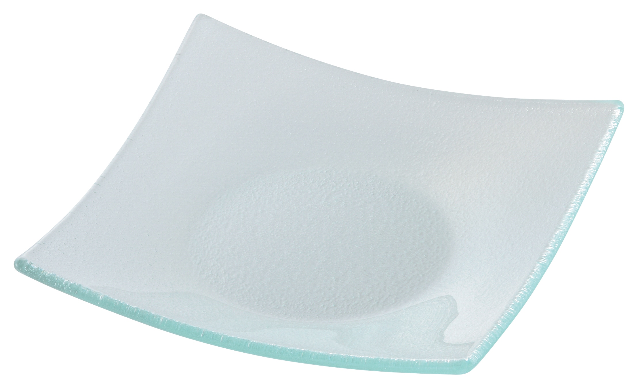 山万 シーニュ　クリア　16.5cmスクエアークープ皿 1個（ご注文単位1個）【直送品】