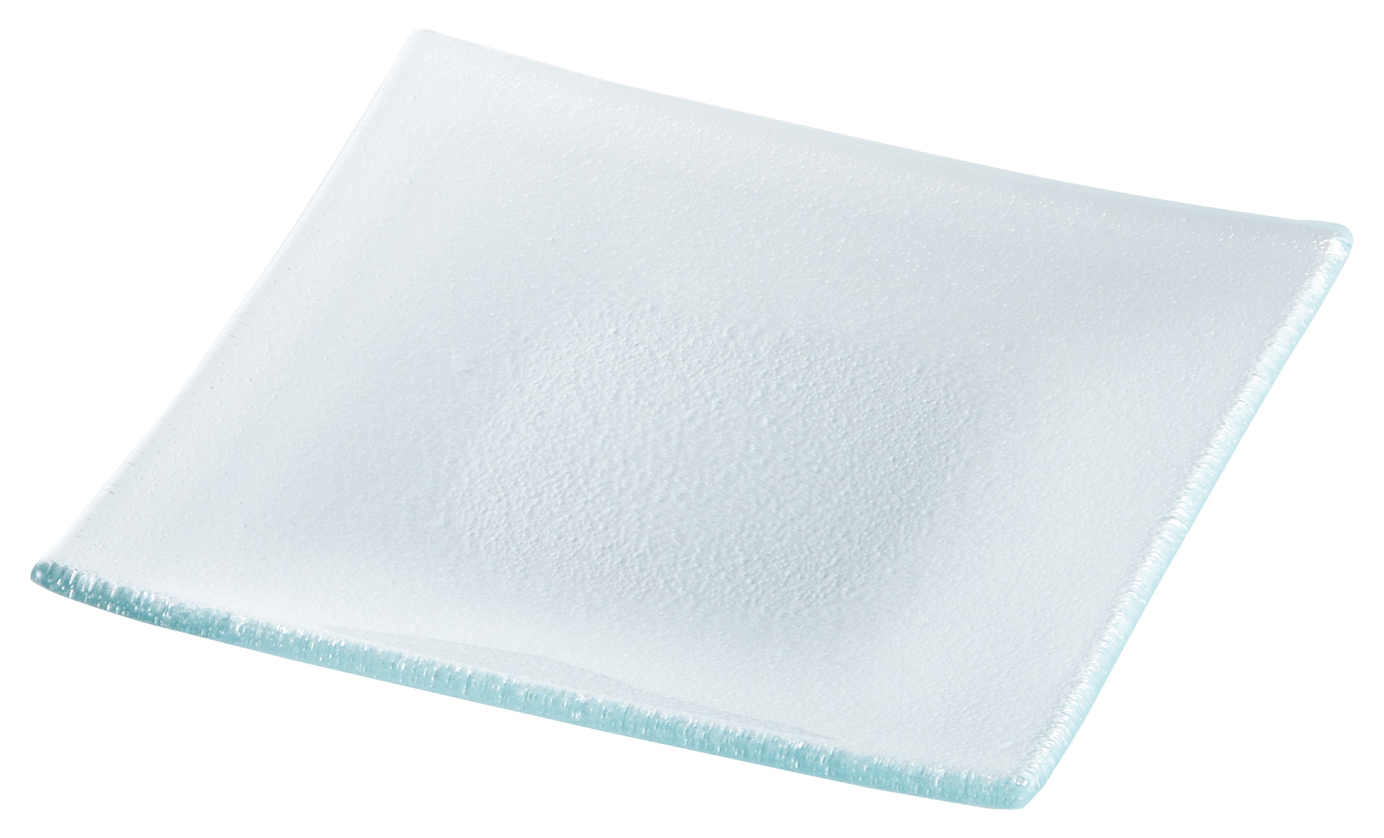 山万 クリア　15cmスクエアープレート 1個（ご注文単位1個）【直送品】