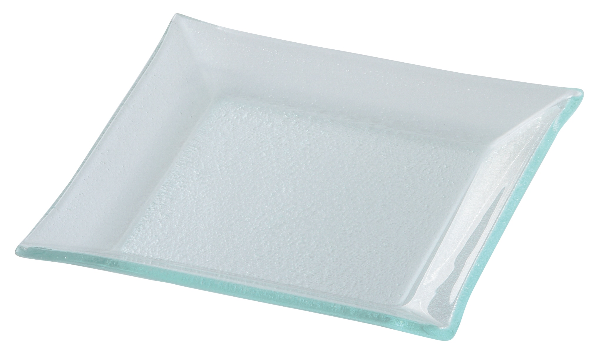 山万 シーニュ　クリア　14cmスクエアープレート 1個（ご注文単位1個）【直送品】