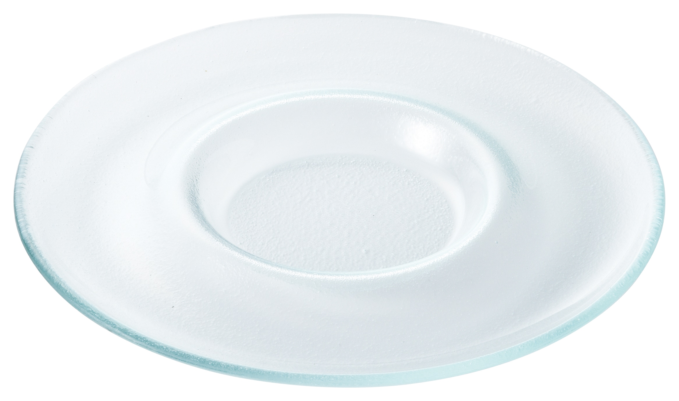 山万 クリア　22cmカーブリムプレート 1個（ご注文単位1個）【直送品】